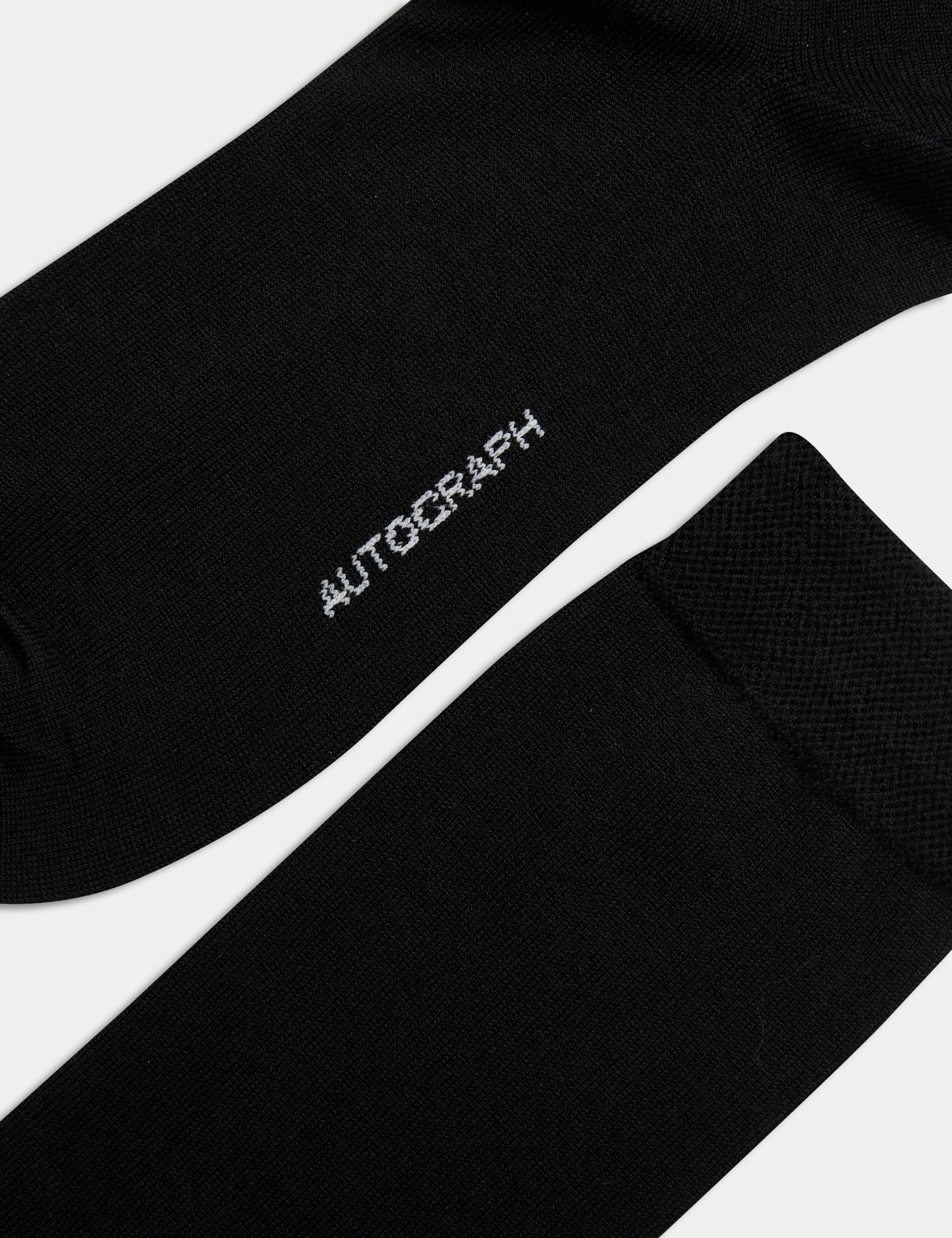 3 Pack Merino Wool Blend Socks 2 of 2