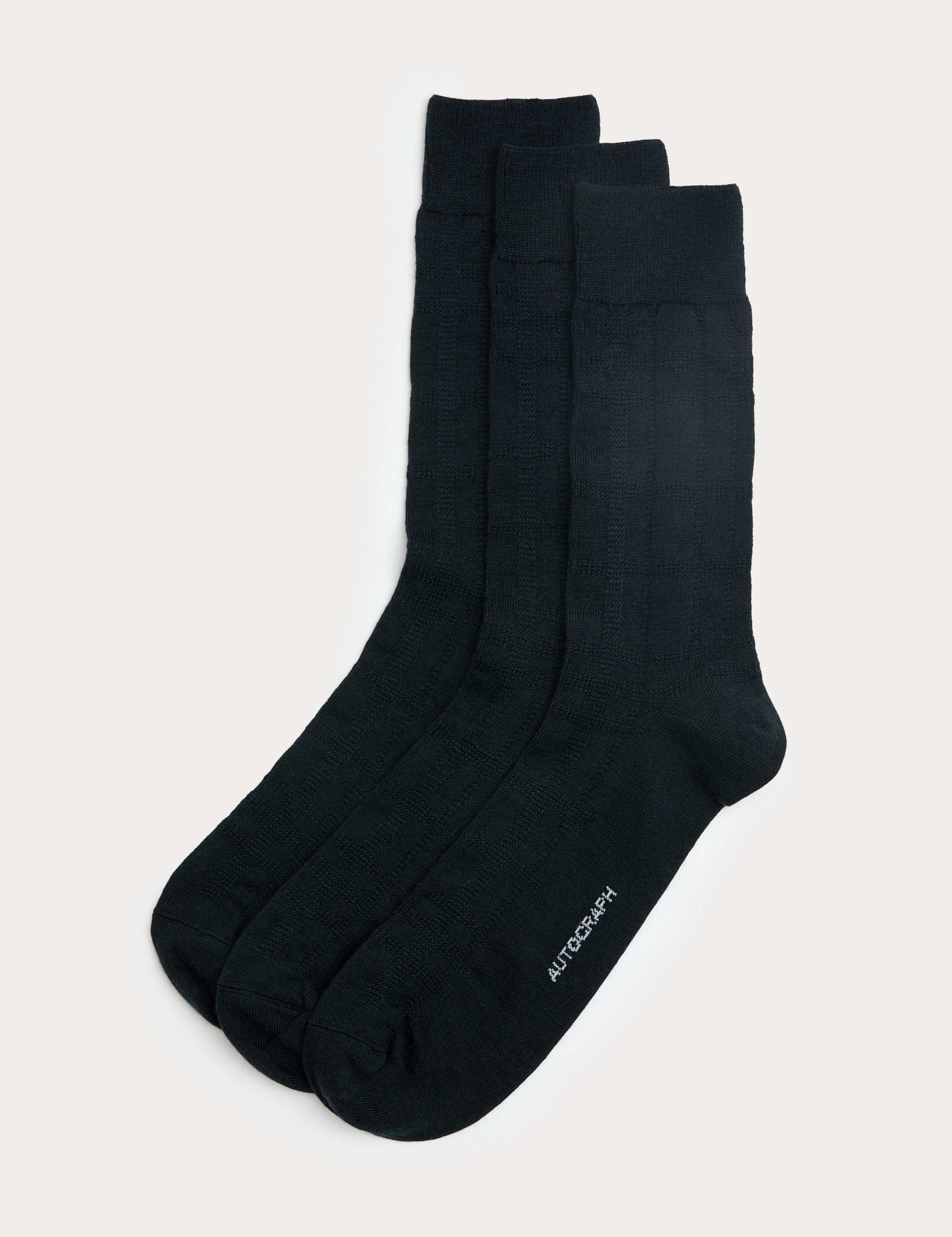 3pk Merino Wool Blend Thermal Socks 1 of 2