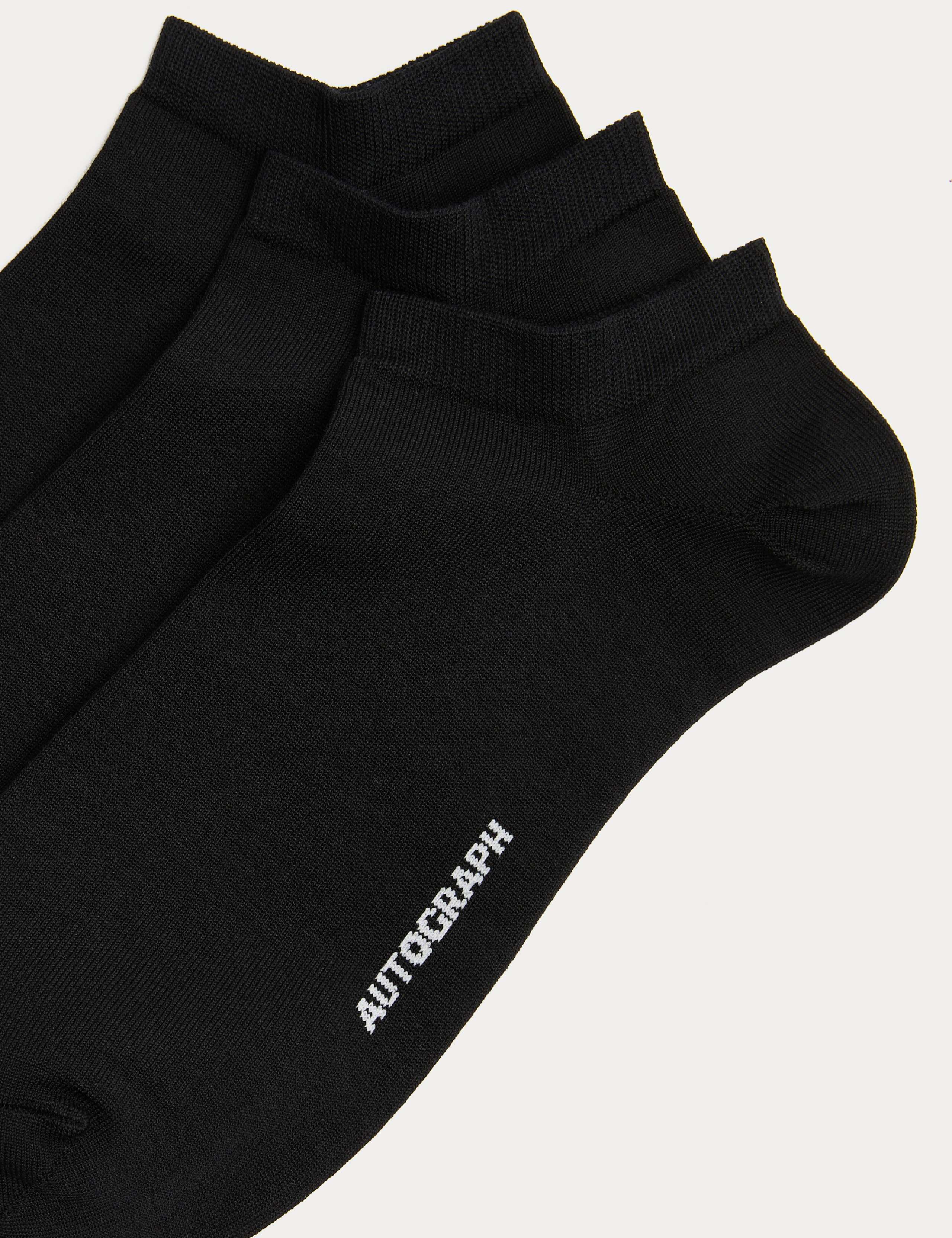 3 Pack Egyptian Cotton Rich Trainer Liners™ 2 of 2