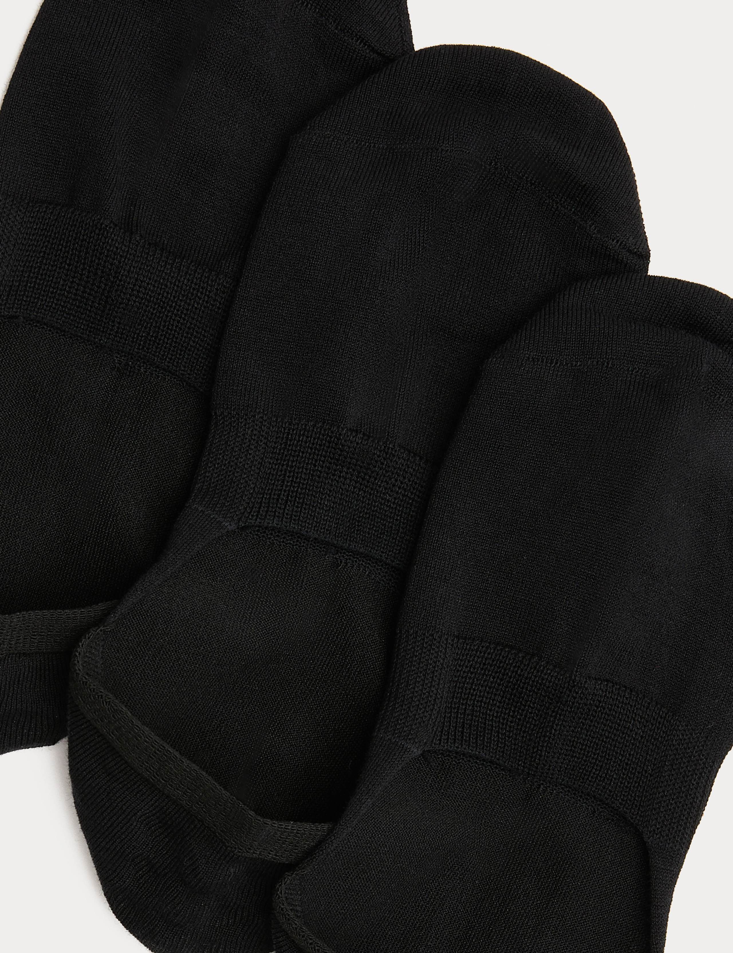 3 Pack Egyptian Cotton Invisible Trainer Liners 2 of 2