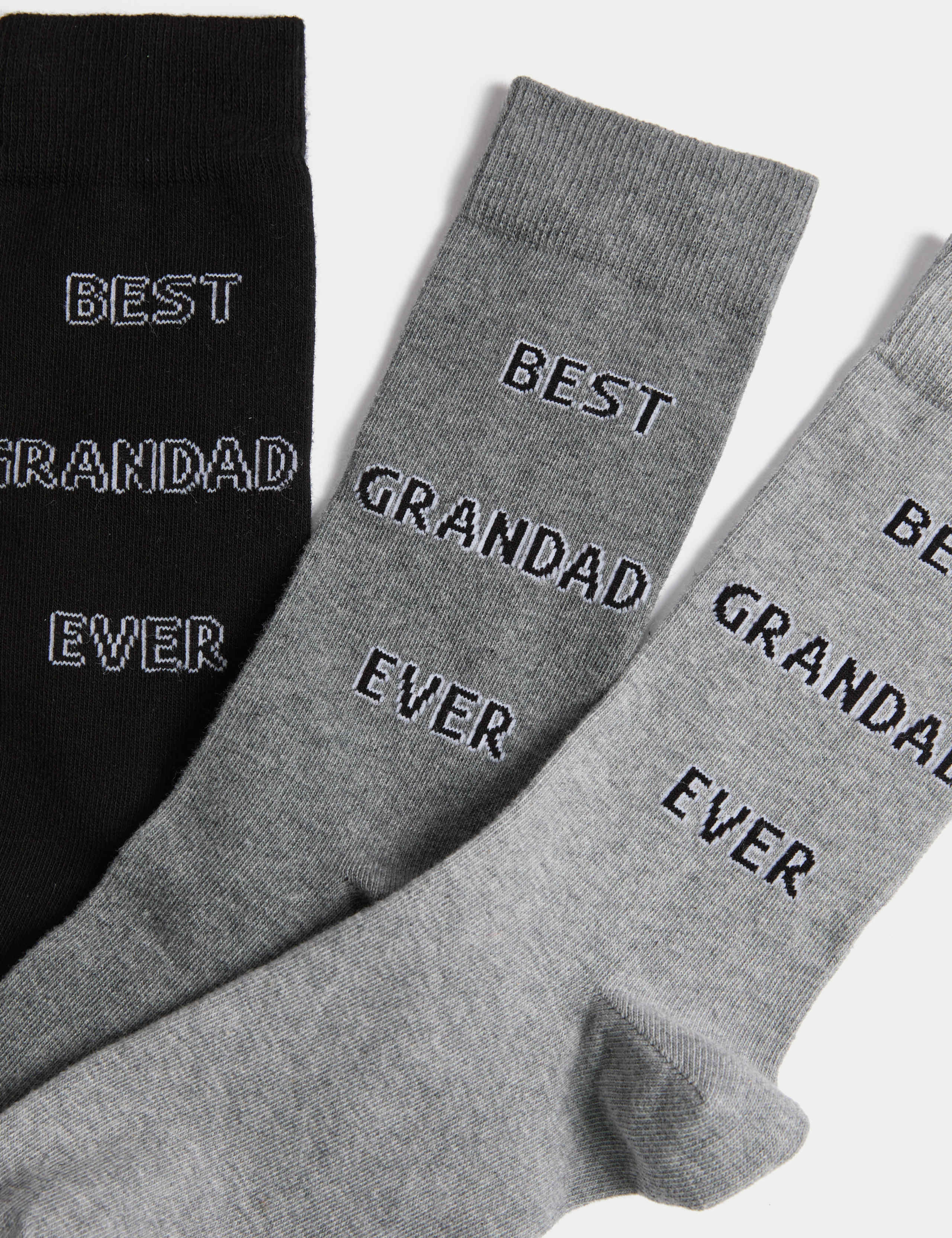 3pk Best Grandad Ever Socks 2 of 3