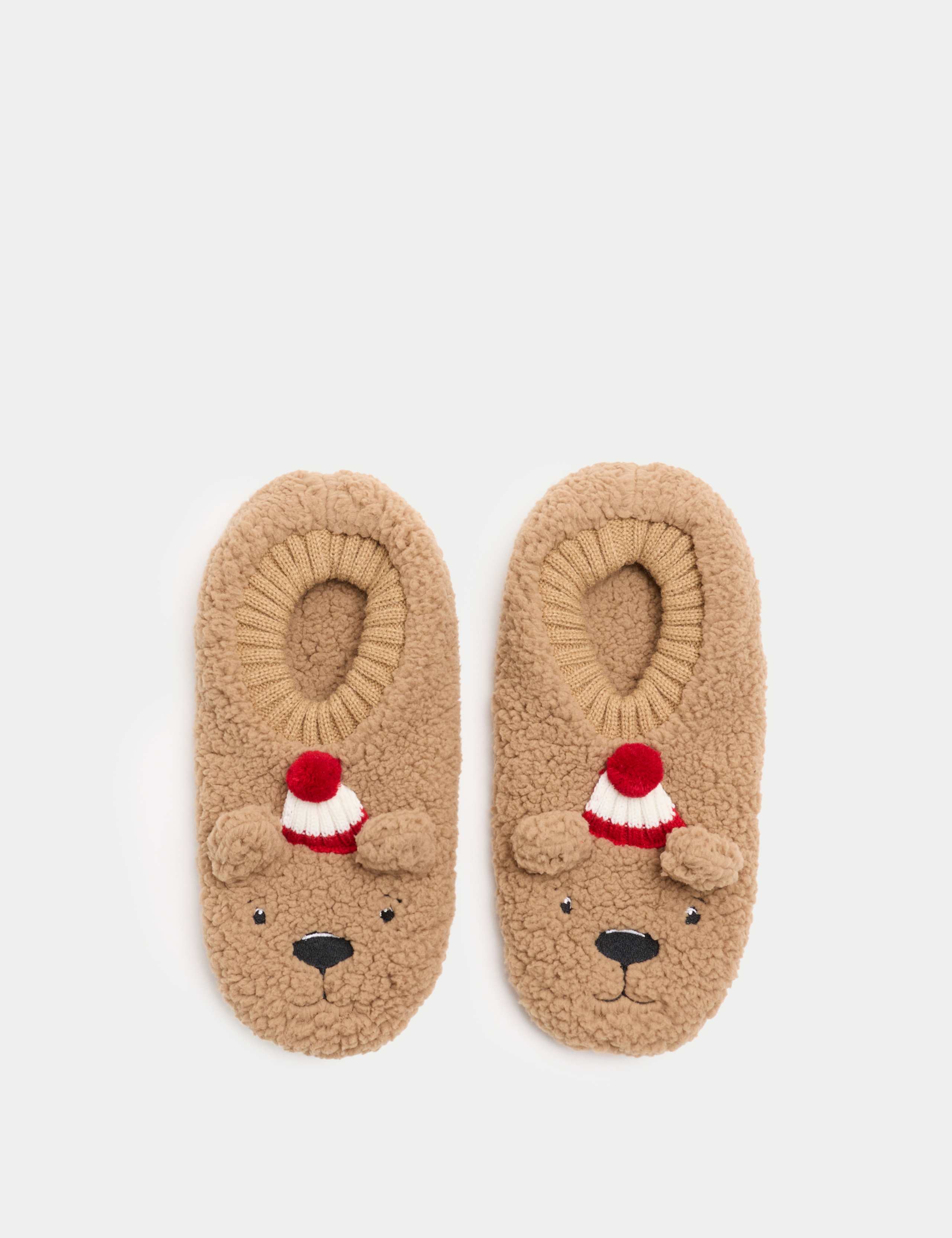 1pk Spencer Bear™ Slipper Socks 1 of 2