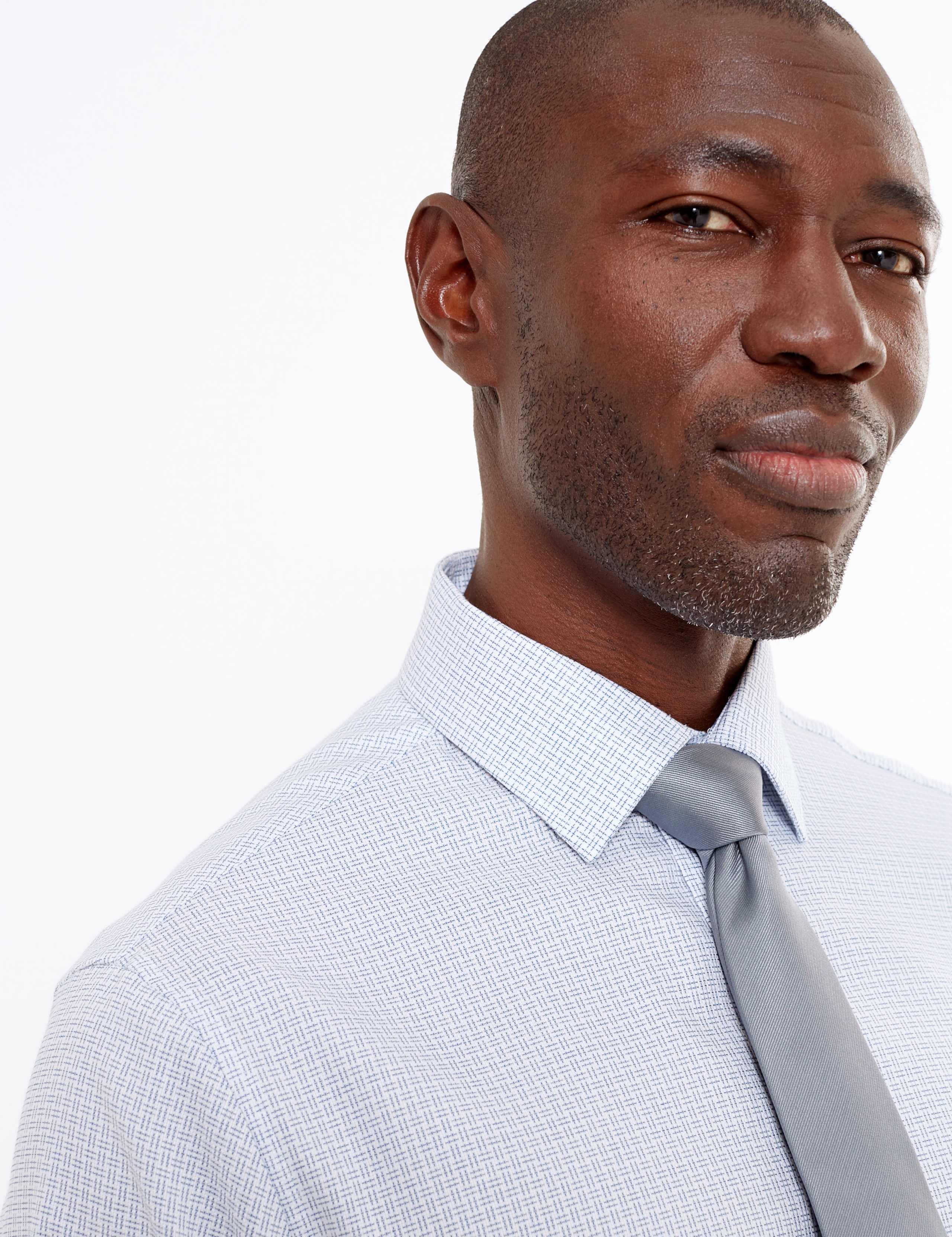 Tailored Fit Pure Cotton Pattern Shirt 3 of 5