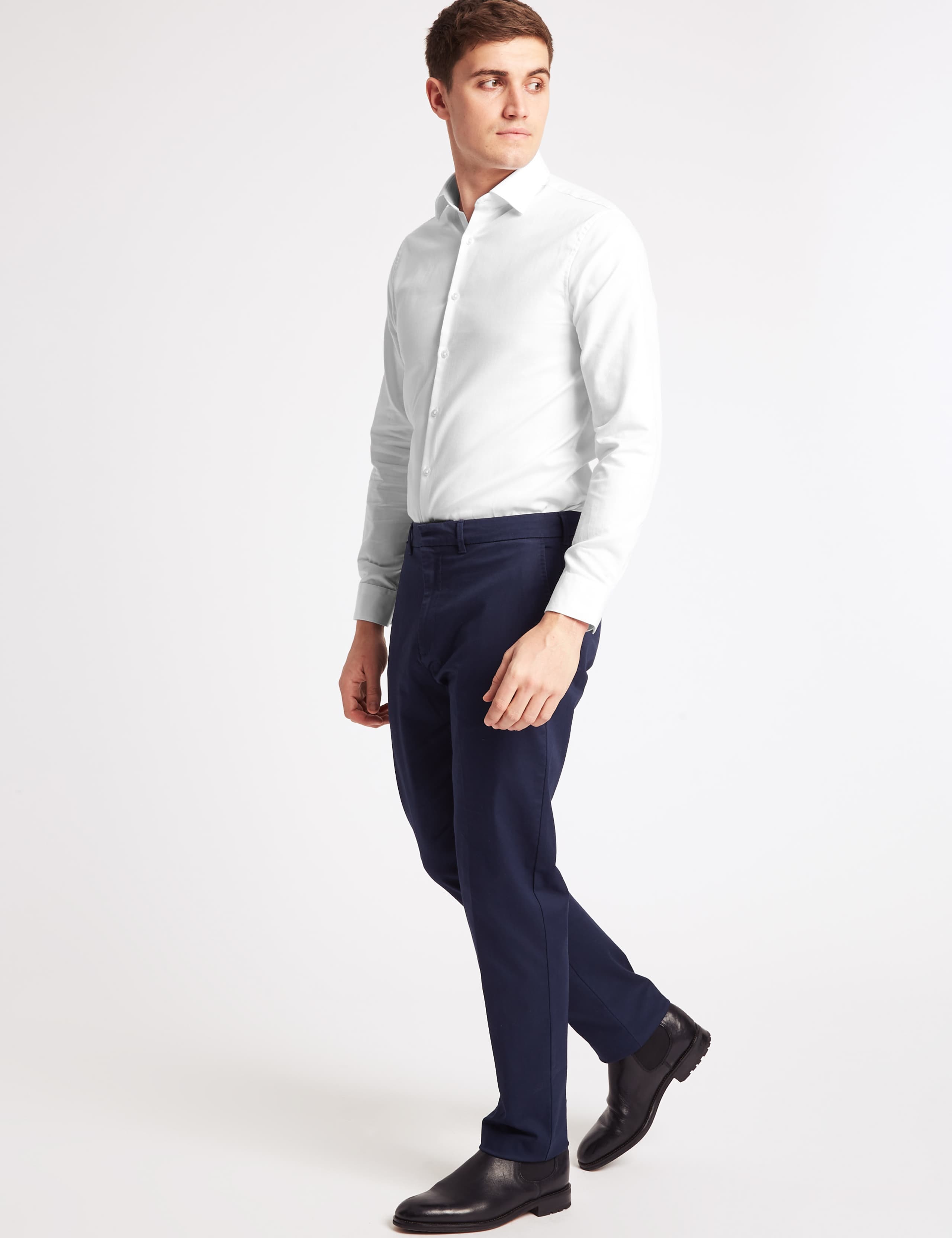 Pure Cotton Modern Slim Fit Shirt 3 of 5