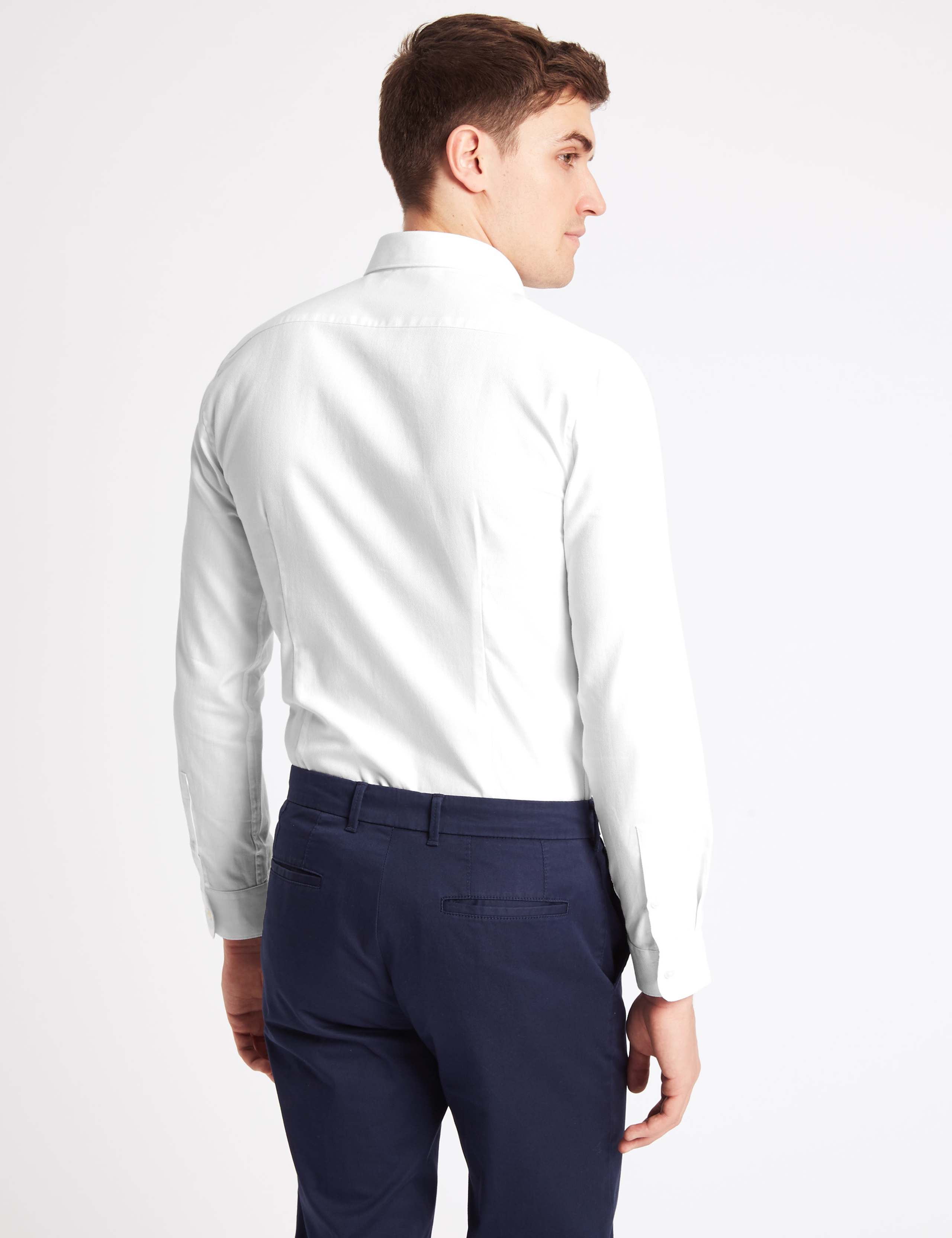 Pure Cotton Modern Slim Fit Shirt 4 of 5