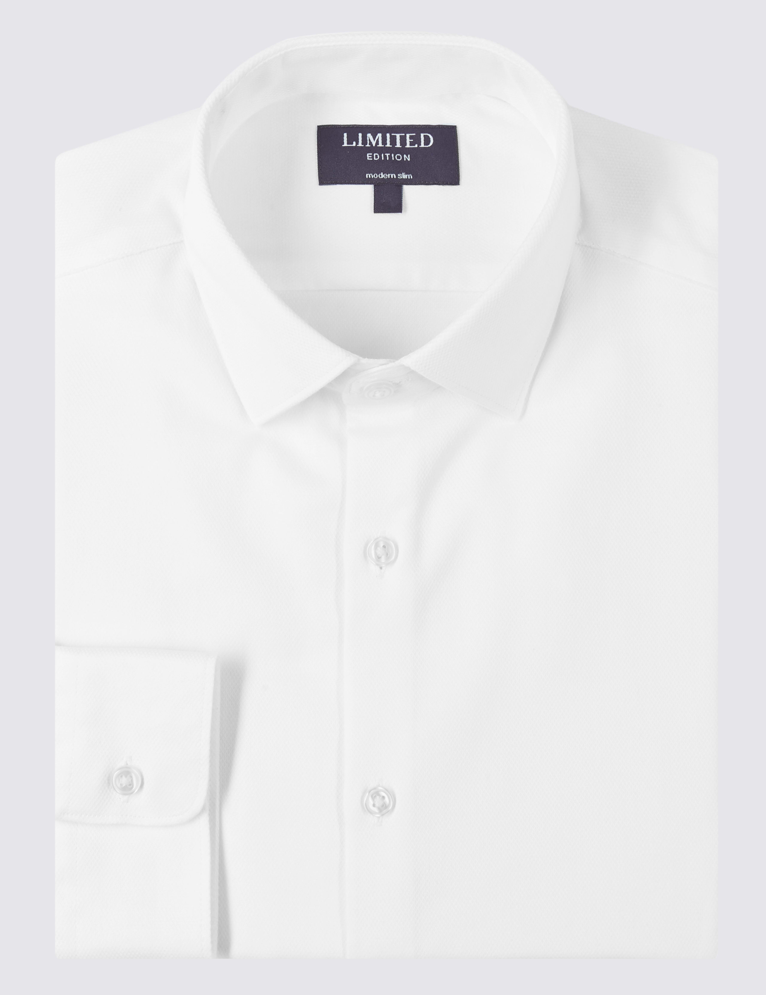 Pure Cotton Modern Slim Fit Shirt 2 of 5