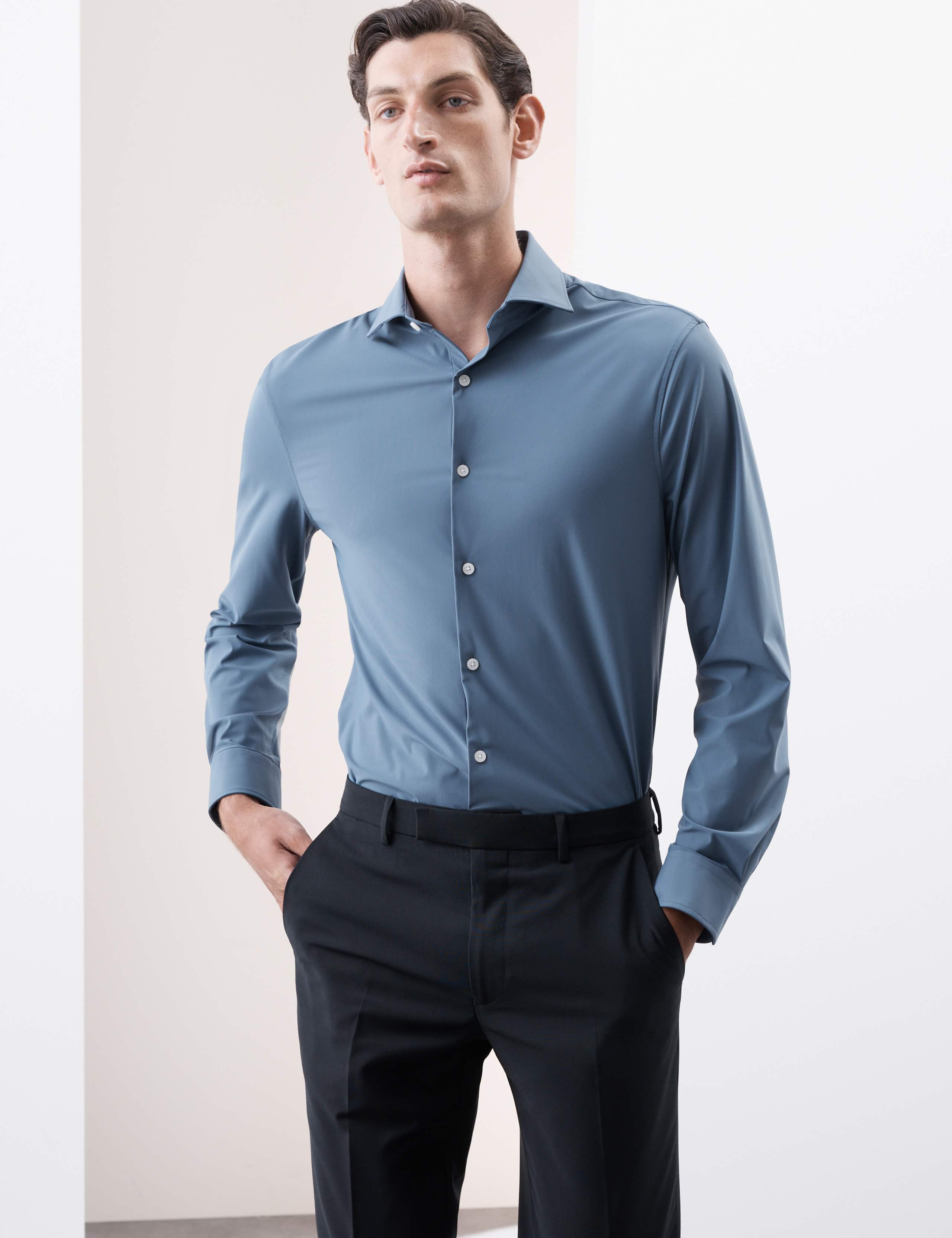Tailored Fit Stretch Performance Shirt 6 of 7