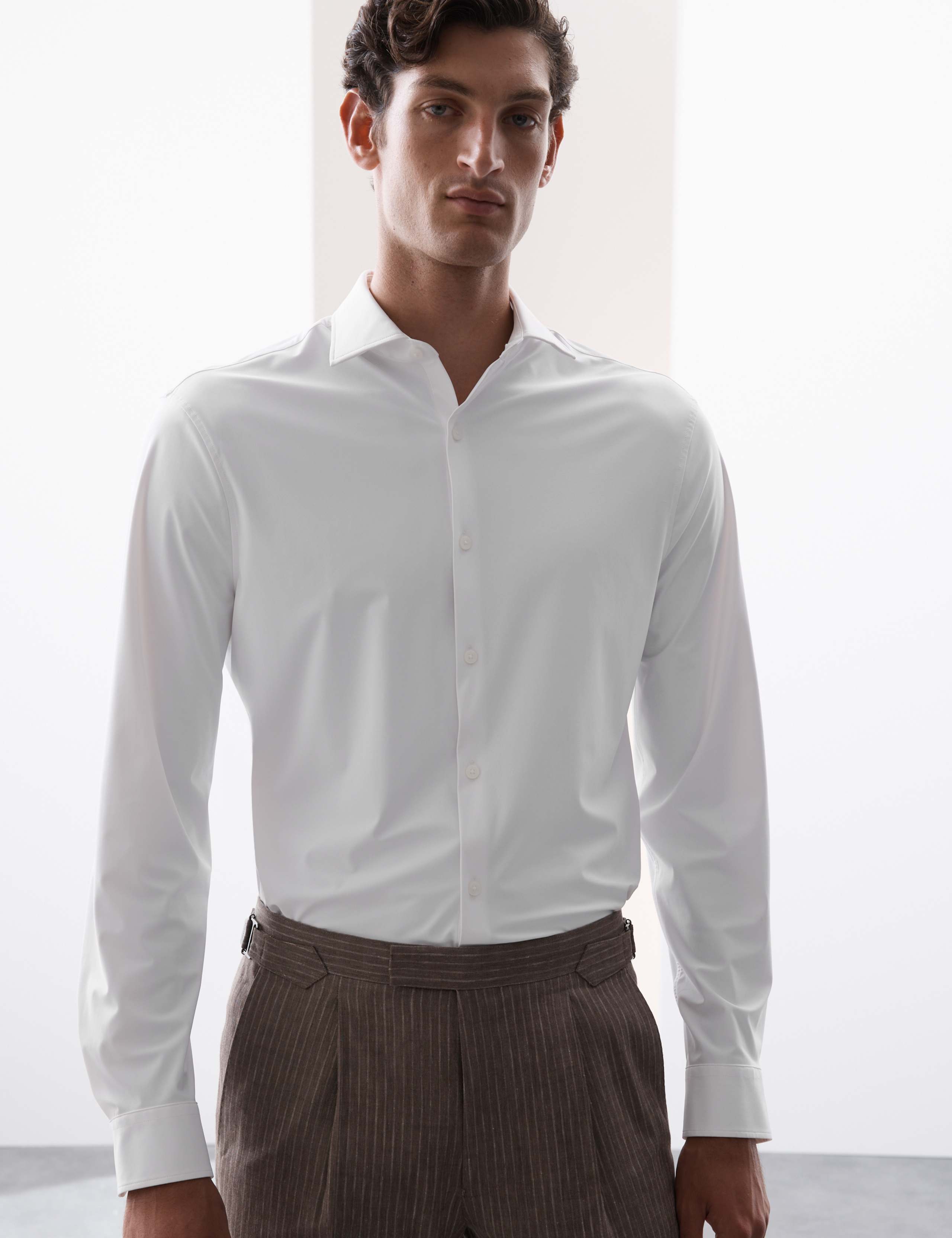 Tailored Fit Stretch Performance Shirt 6 of 7
