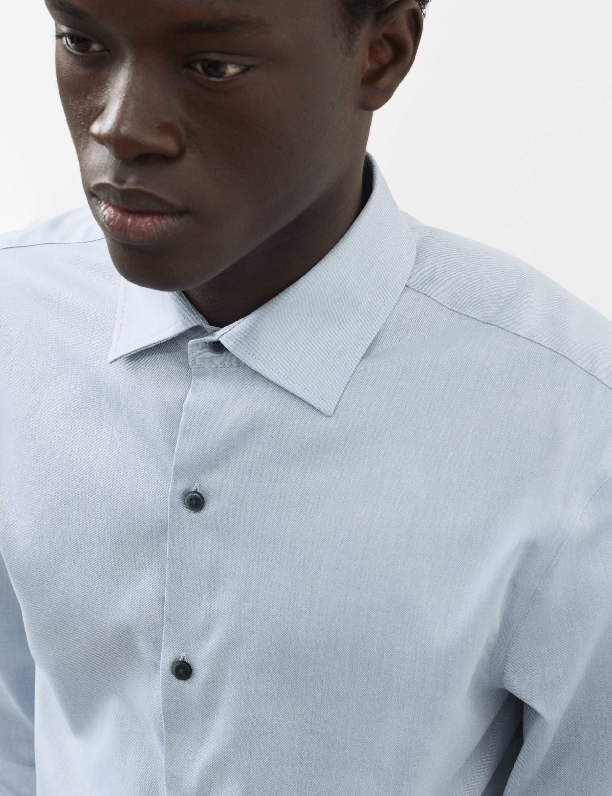 Slim Fit Cotton Rich Dress Shirt 3 of 7