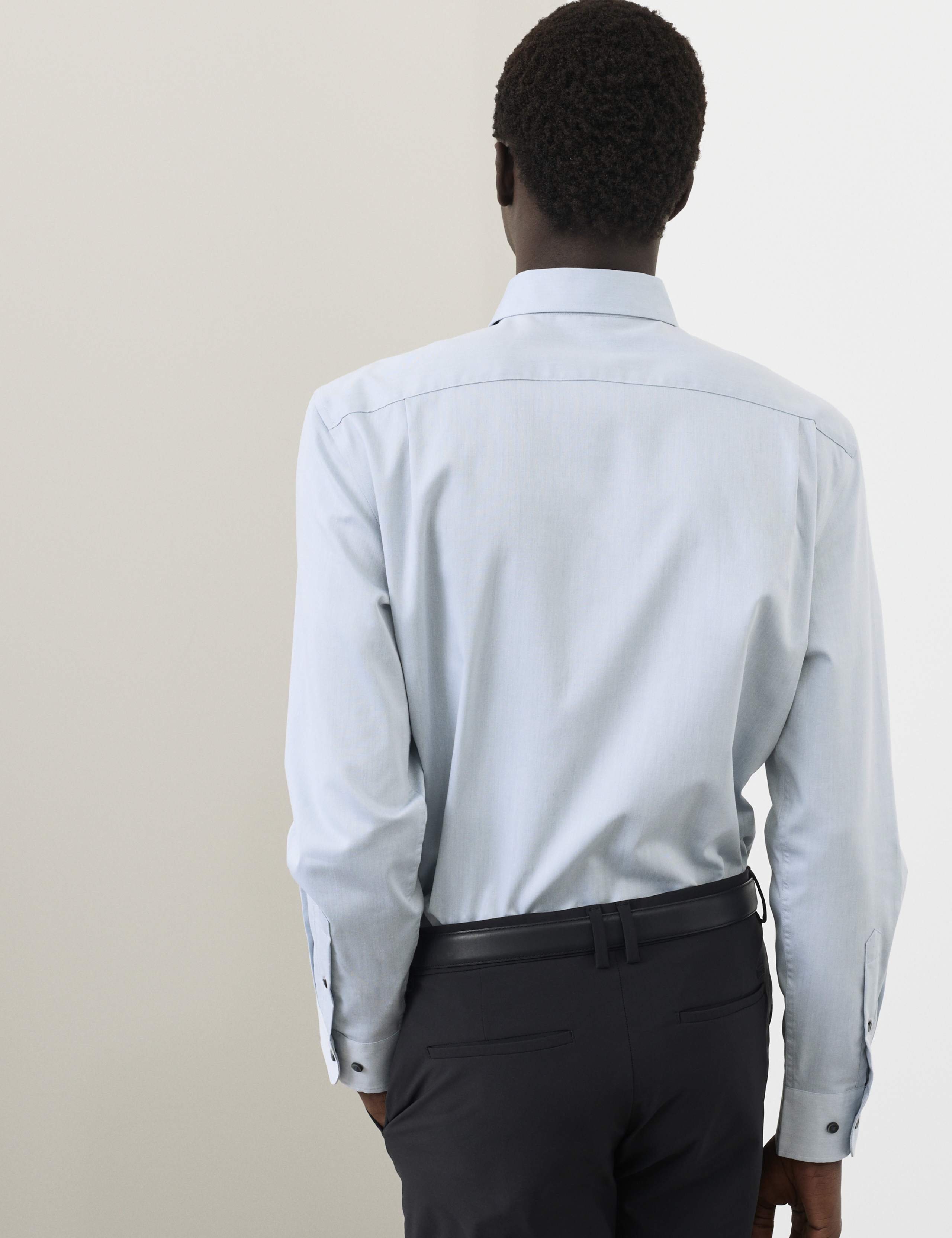 Slim Fit Cotton Rich Dress Shirt 7 of 7