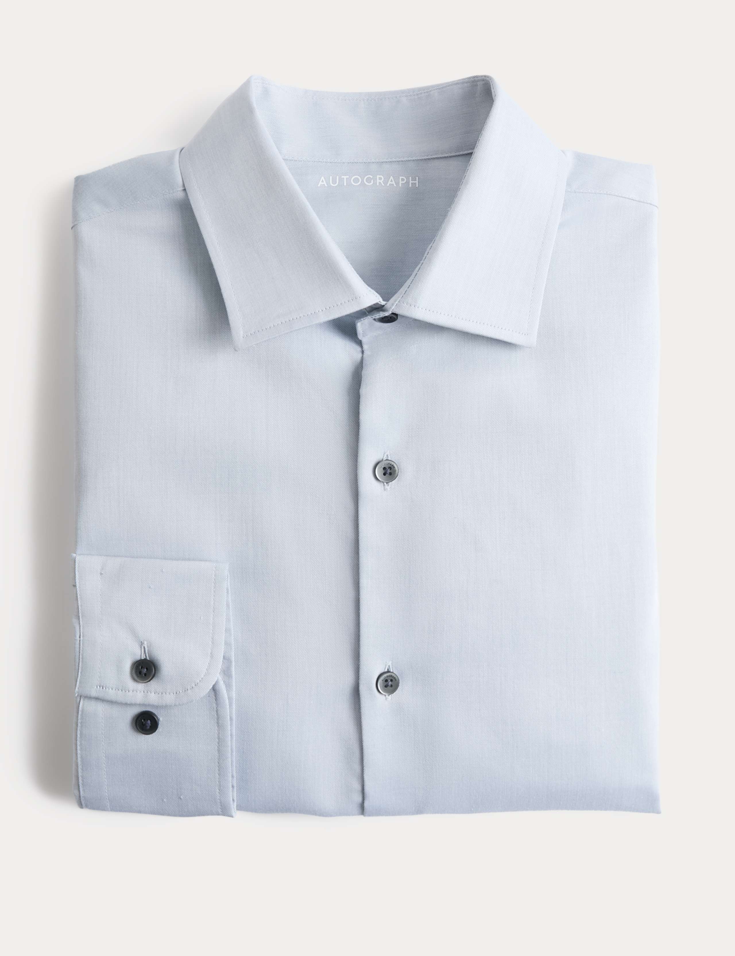 Slim Fit Cotton Rich Dress Shirt 2 of 7
