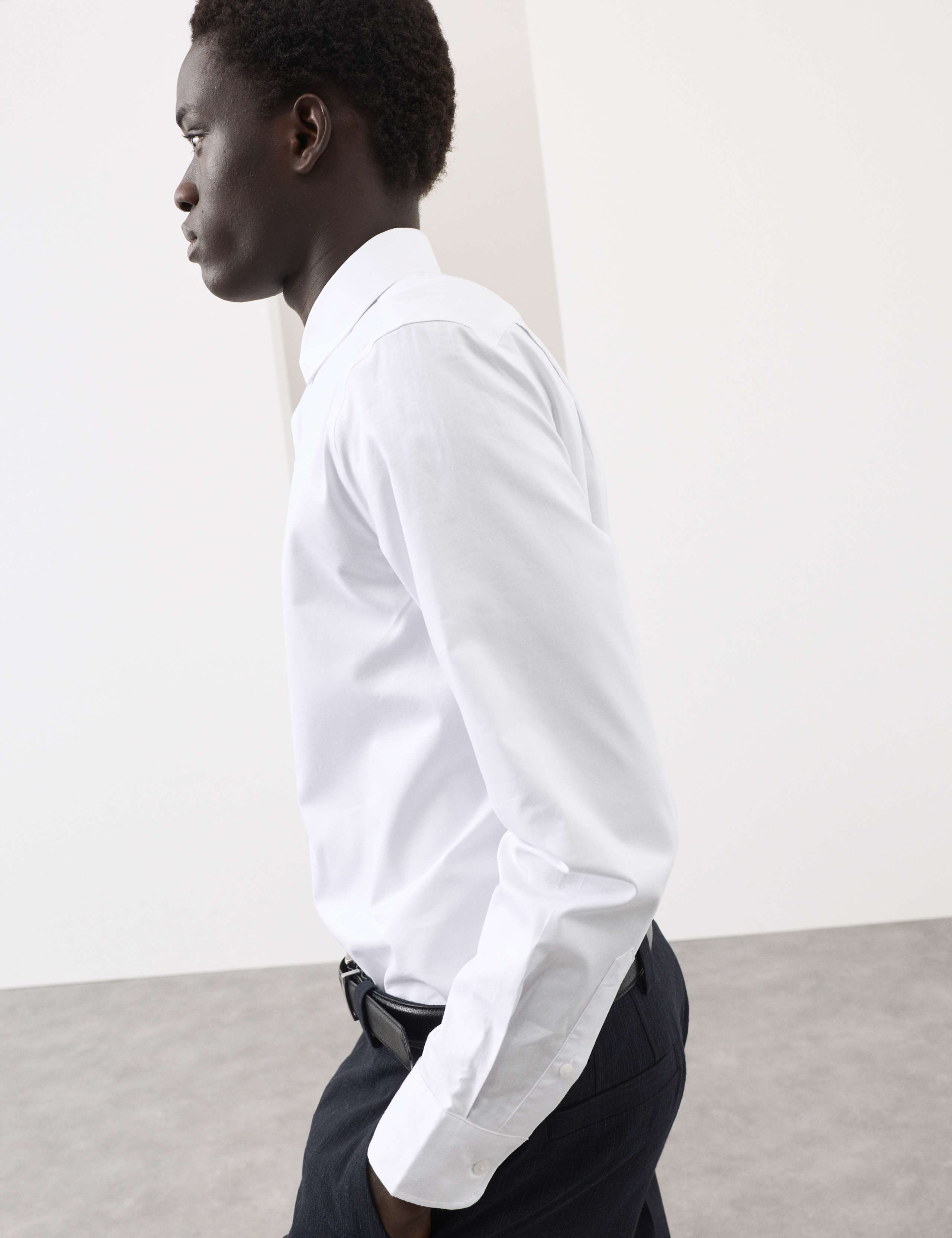 Slim Fit Cotton Performance Shirt 5 of 7