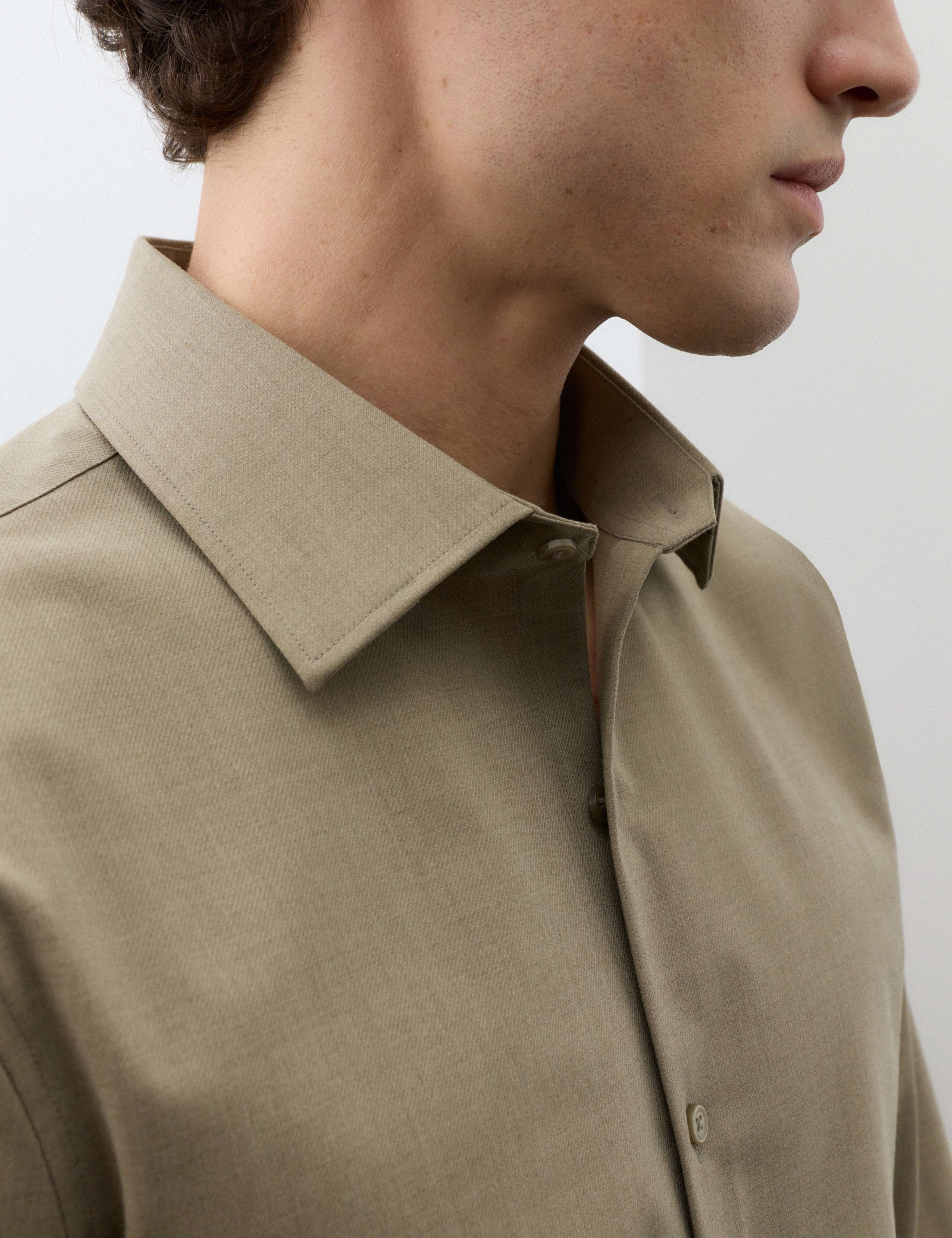 Performance Slim Fit Shirt with Wool 7 of 7