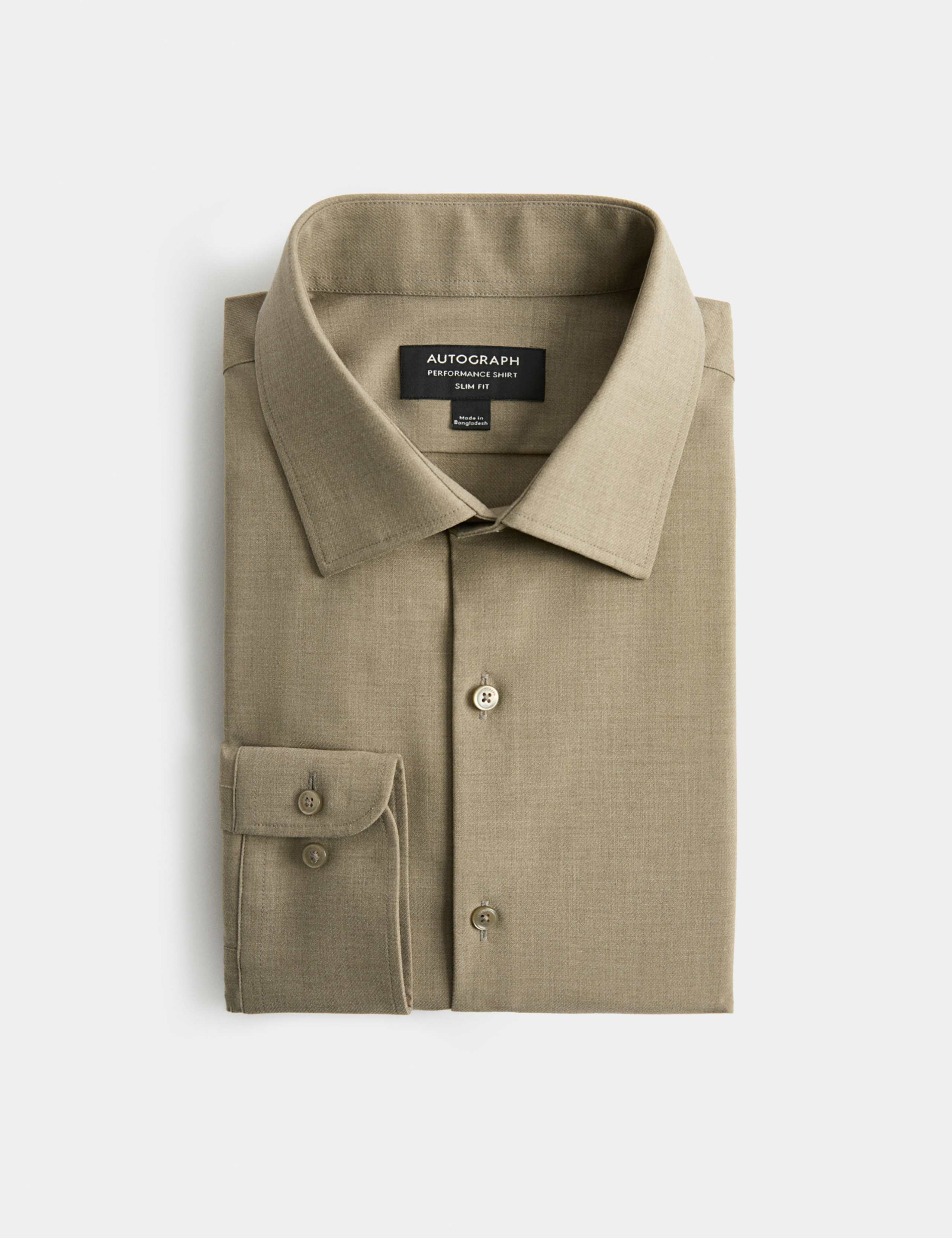 Performance Slim Fit Shirt with Wool 2 of 7