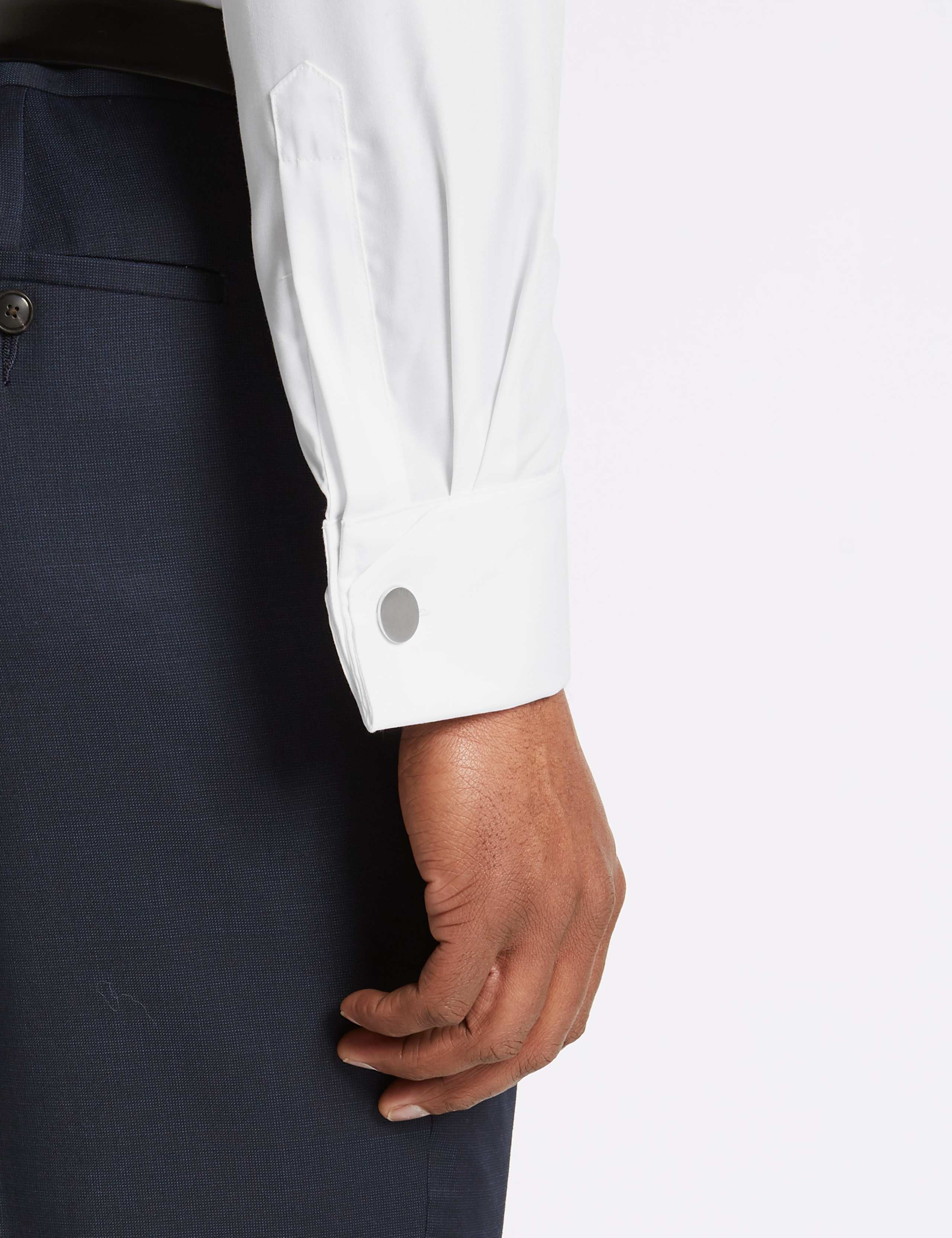 Pure Cotton Non-Iron Twill Slim Fit Shirt 5 of 5