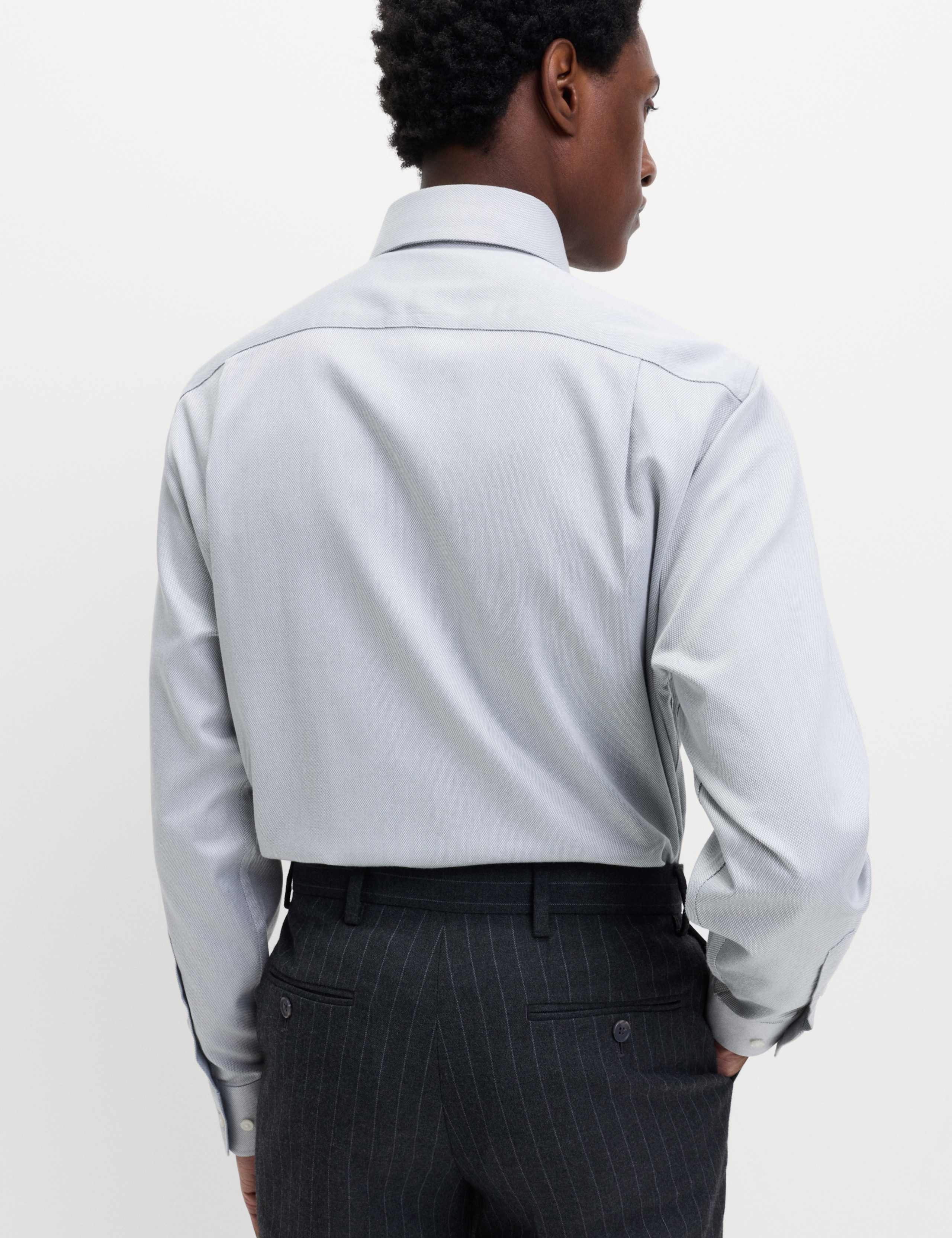 Regular Fit Ultimate Non Iron Cotton Textured Shirt 7 of 7