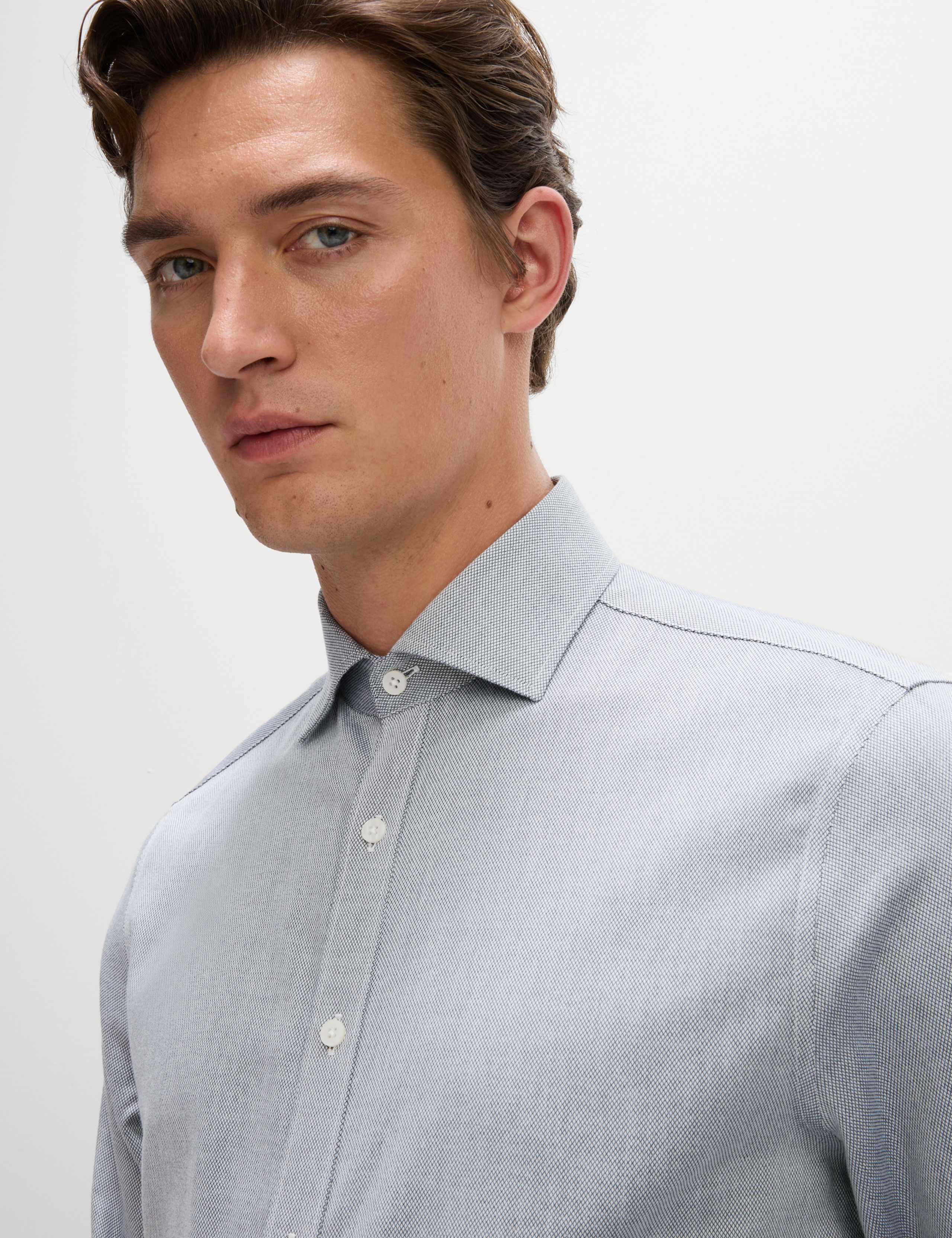 Regular Fit Ultimate Non Iron Cotton Textured Shirt 5 of 7