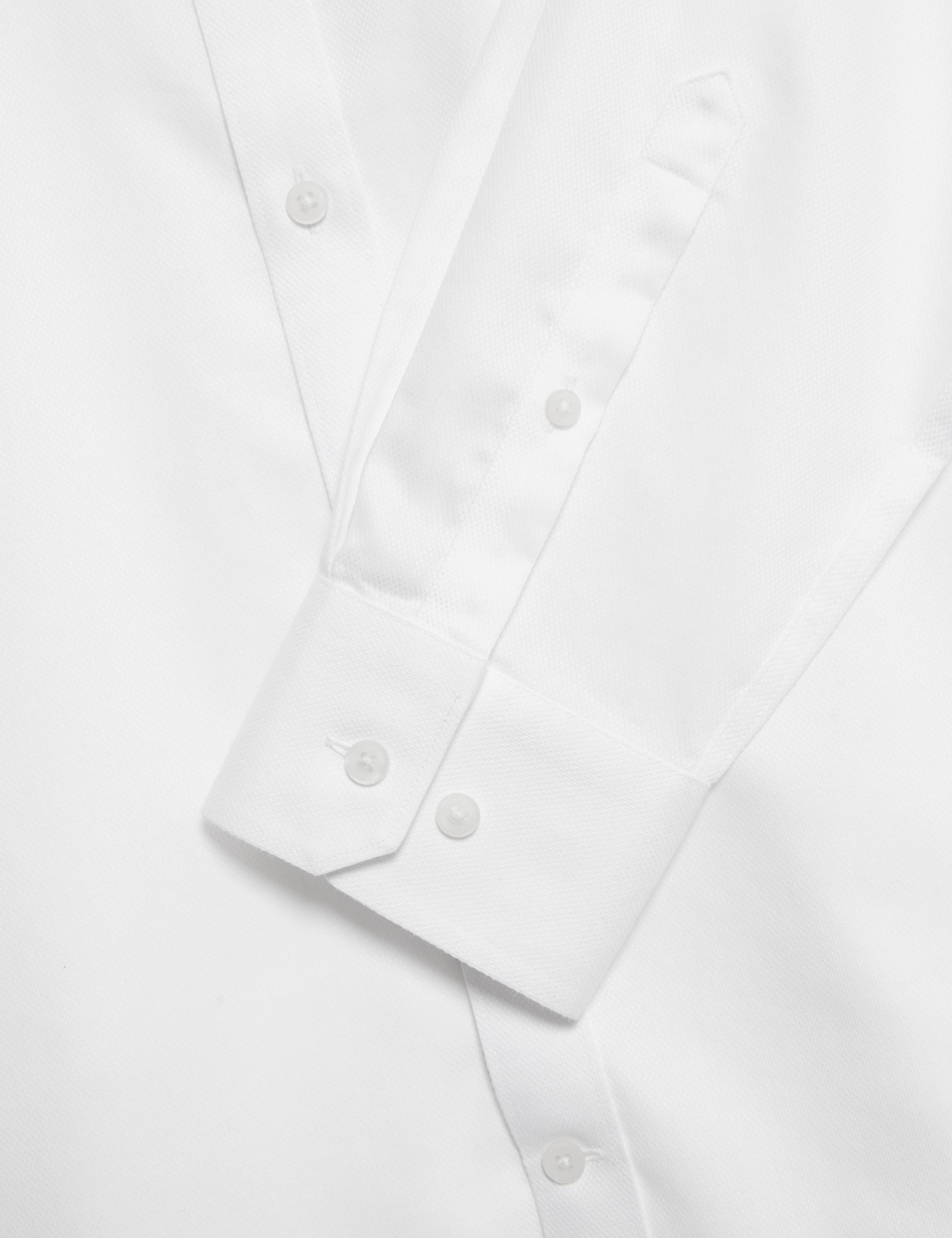 Regular Fit Ultimate Non Iron Cotton Textured Shirt 3 of 7