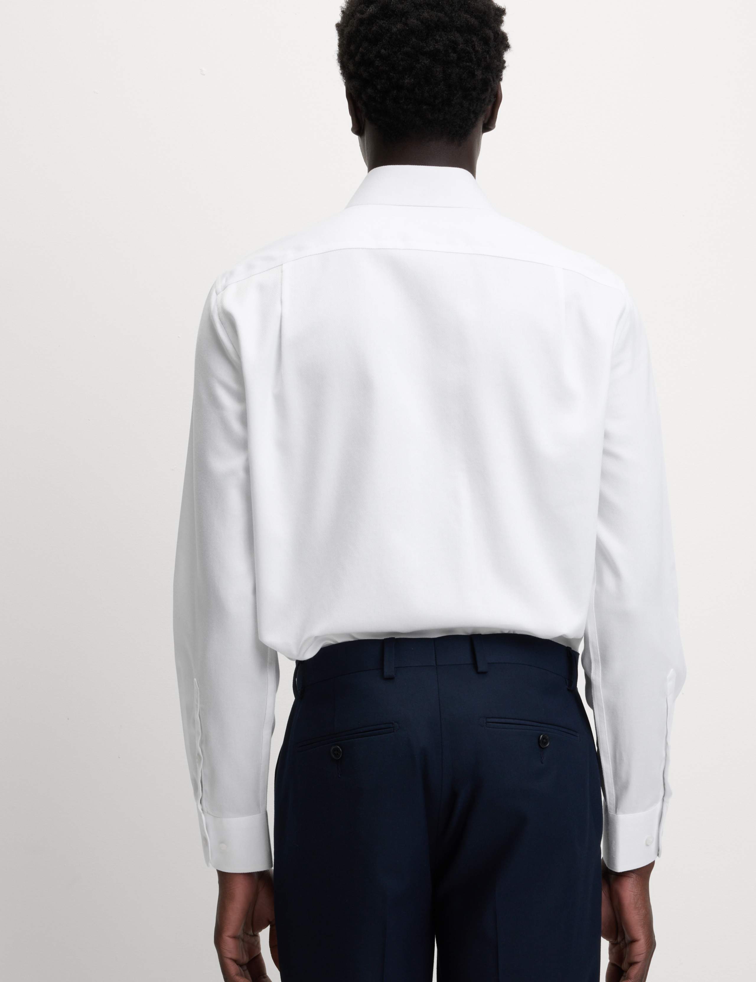 Ultimate Regular Fit Non Iron Cotton Textured Shirt 7 of 7