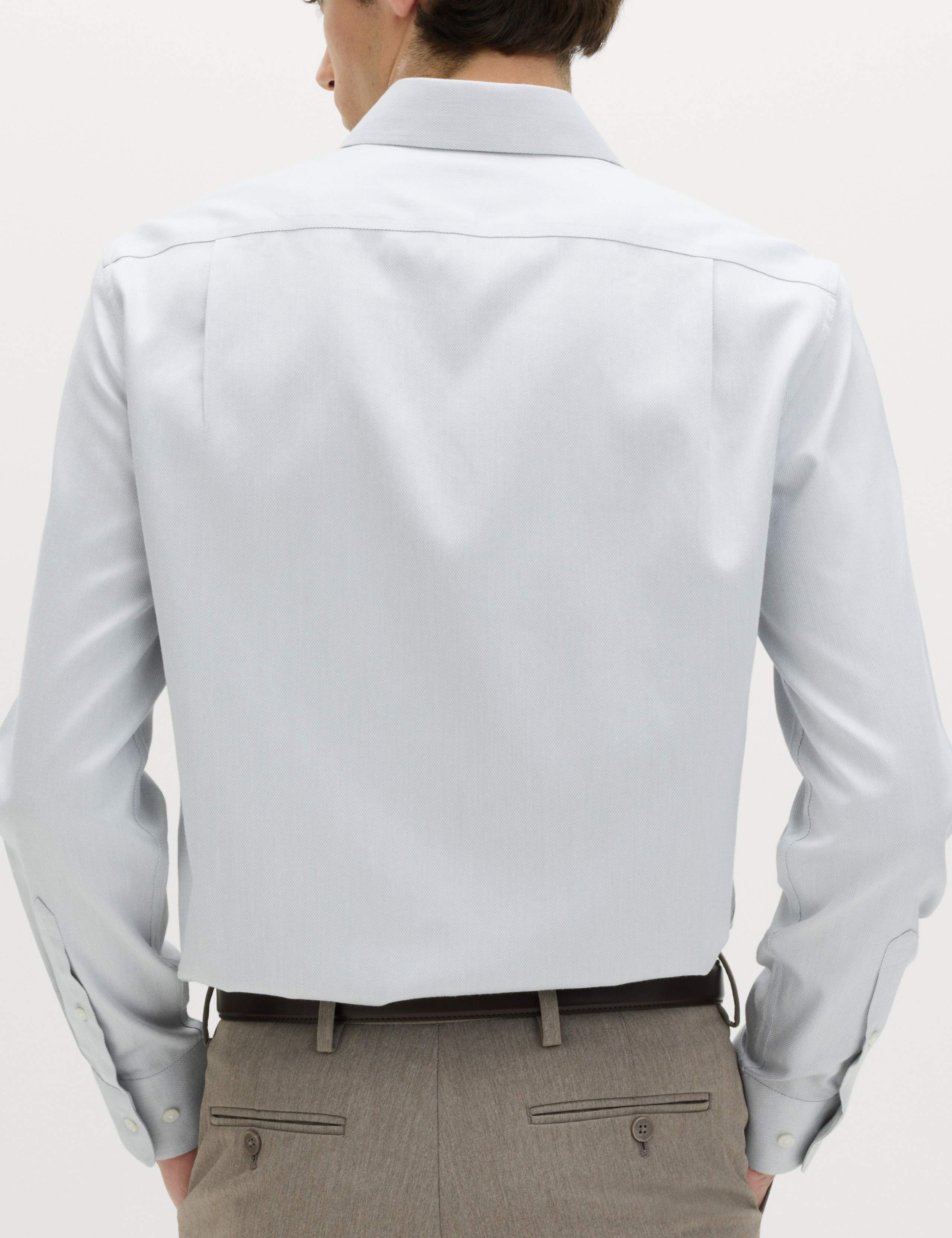 Slim Fit Ultimate Non Iron Pure Cotton Textured Shirt 5 of 6