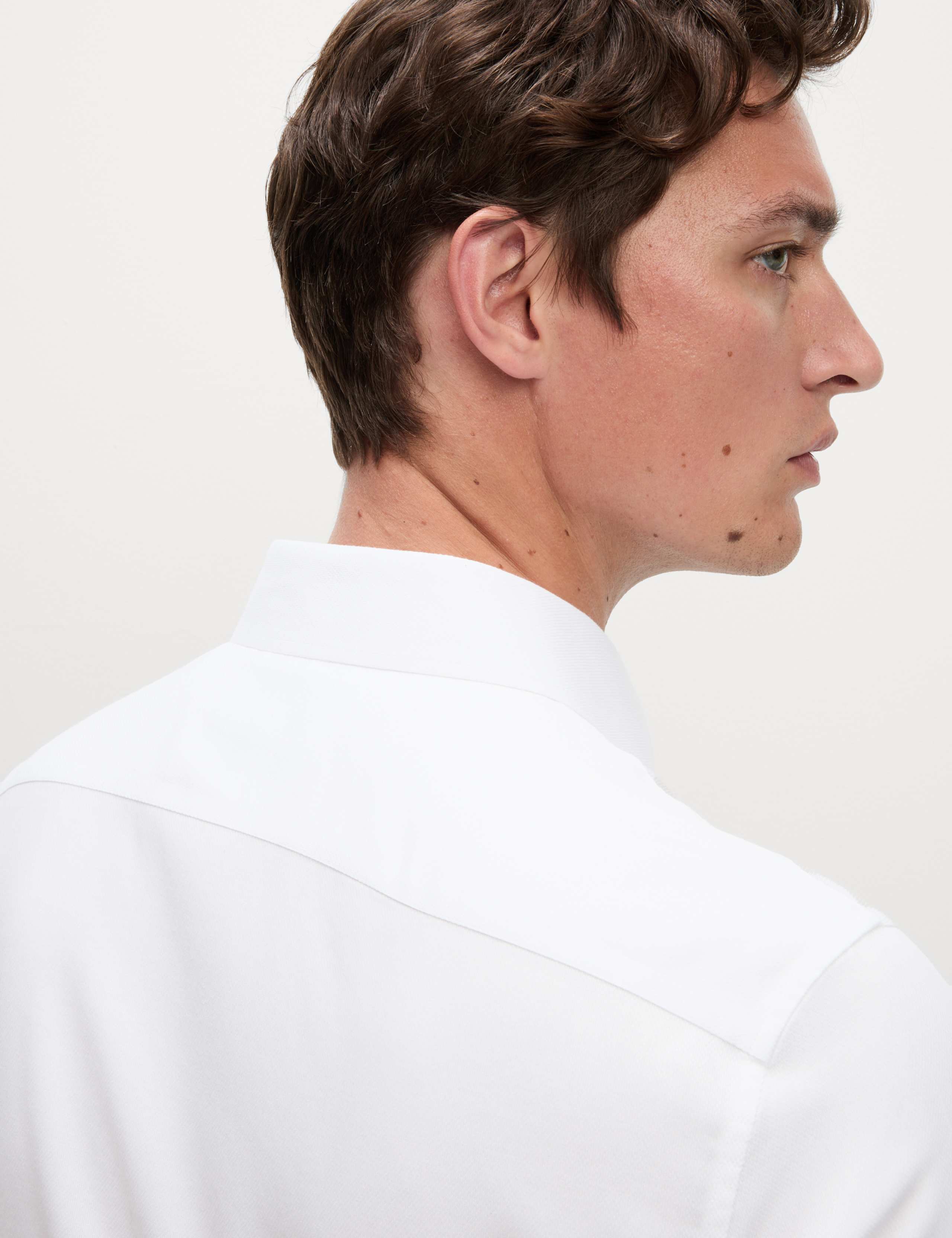 Slim Fit Ultimate Non Iron Pure Cotton Textured Shirt 1 of 7