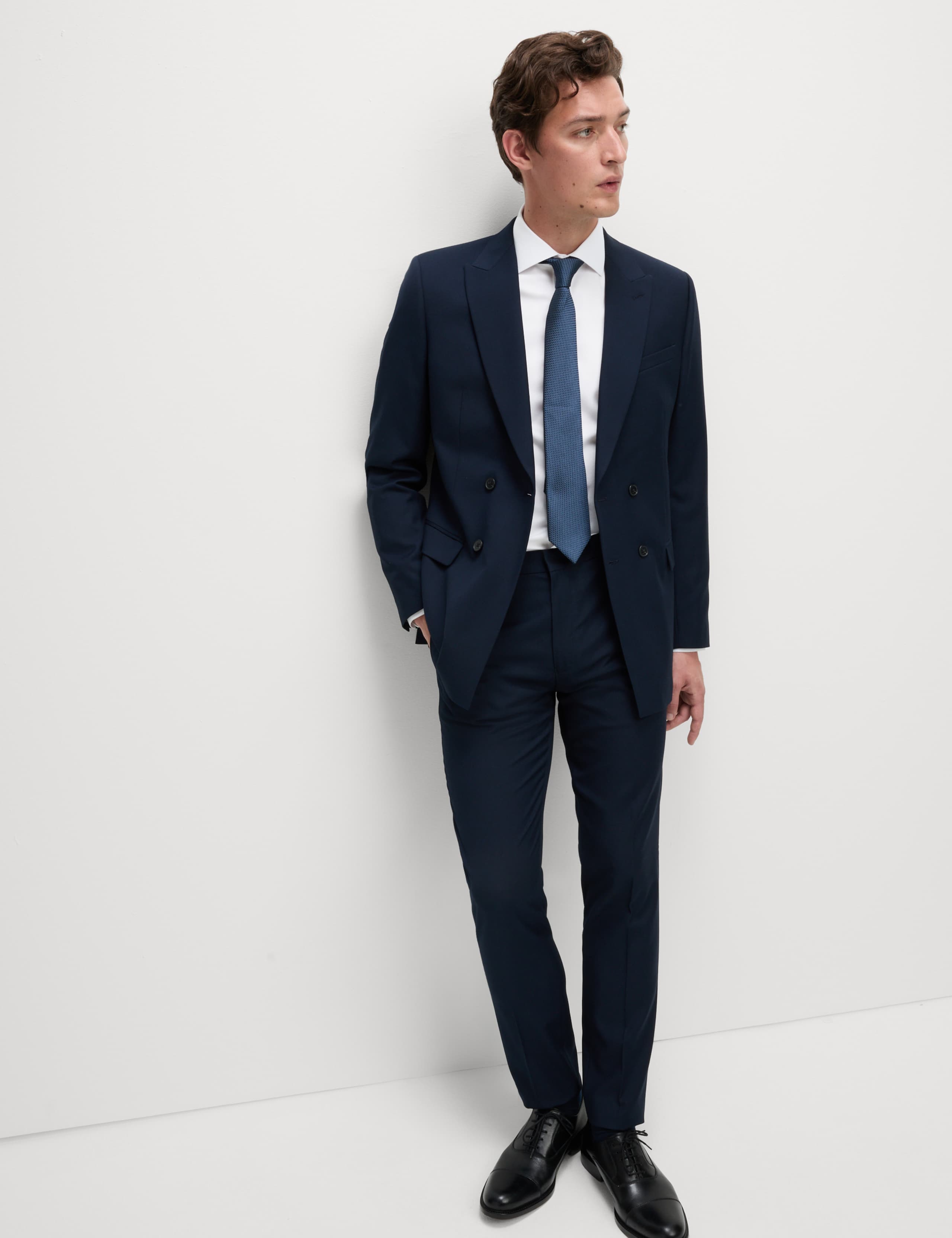 Slim Fit Ultimate Non Iron Pure Cotton Textured Shirt 5 of 7