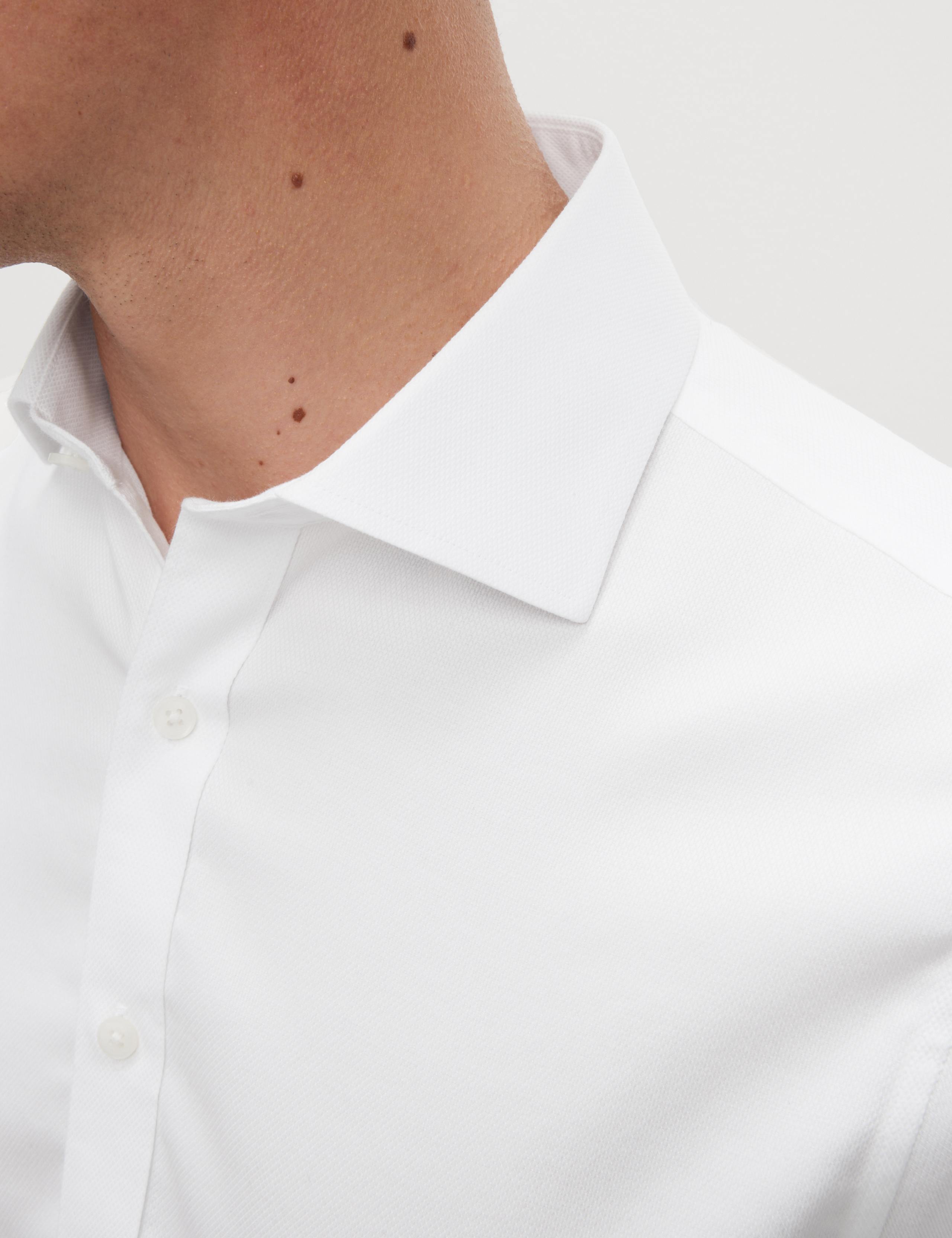 Slim Fit Ultimate Non Iron Pure Cotton Textured Shirt 6 of 7