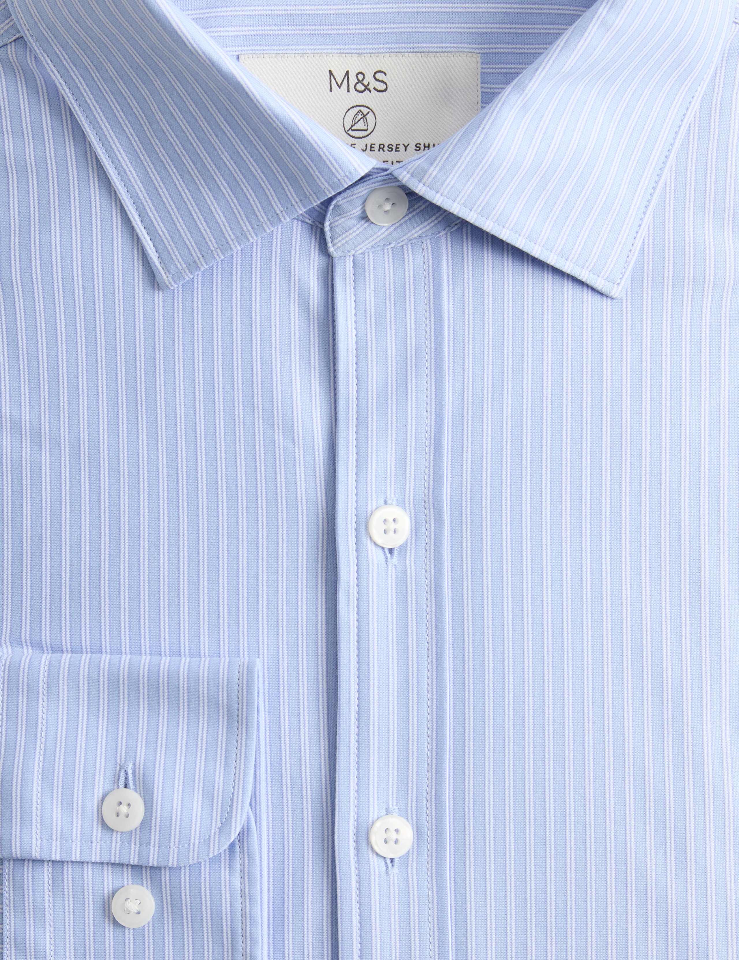 Ultimate Regular Fit Jersey Striped Shirt 5 of 5