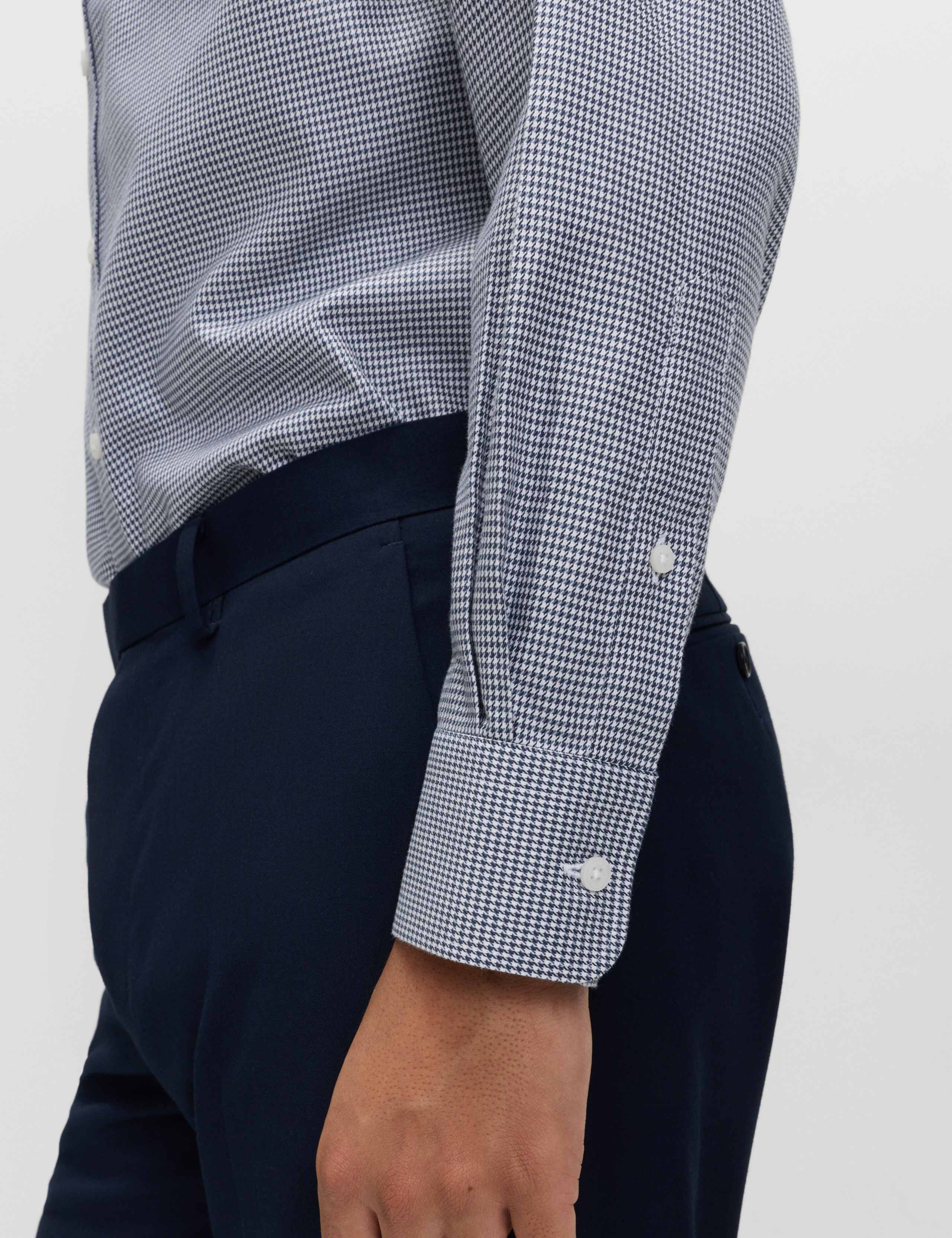 Ultimate Regular Fit Non Iron Pure Cotton Textured Shirt 5 of 7