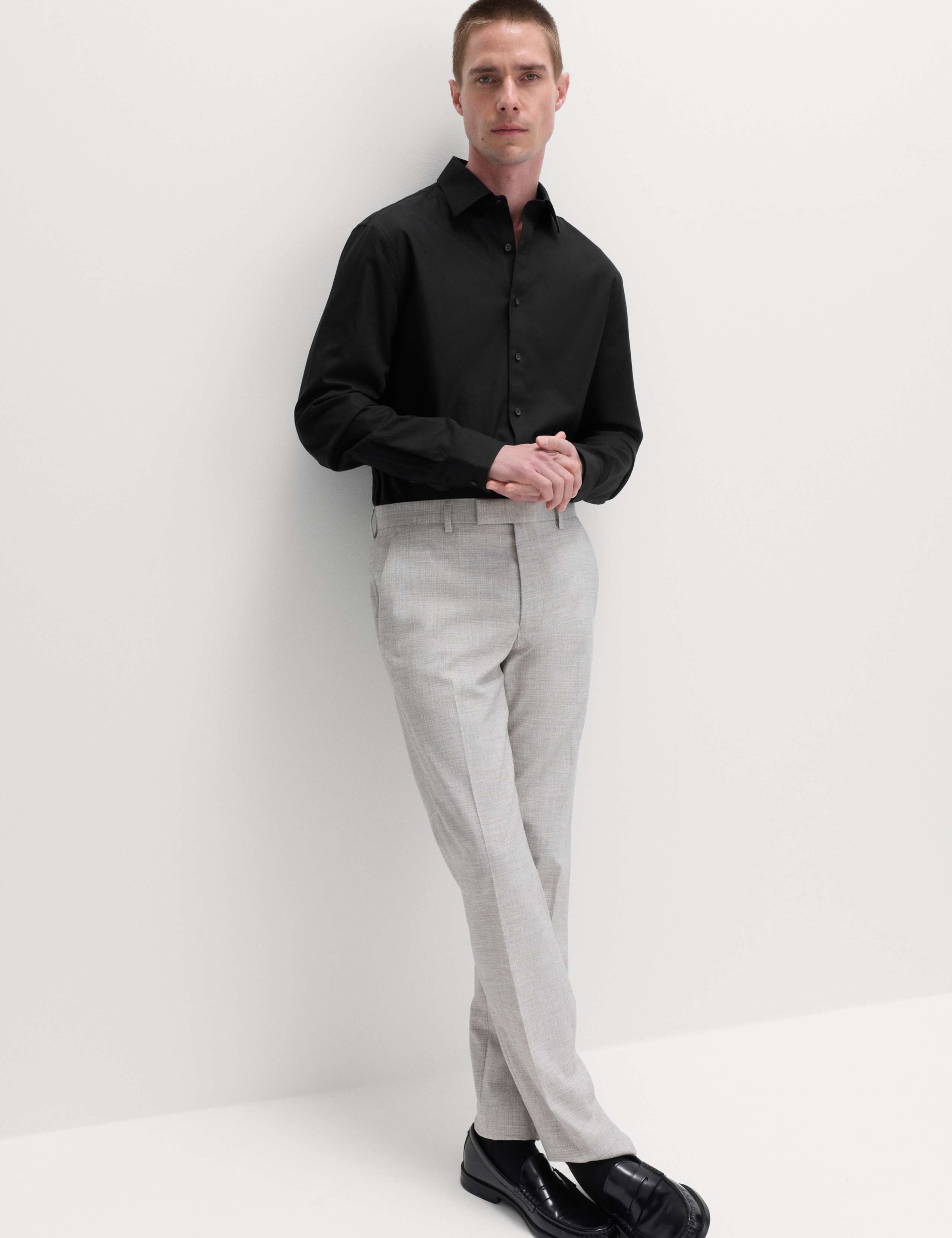 Ultimate Slim Fit Non Iron Pure Cotton Shirt 6 of 7