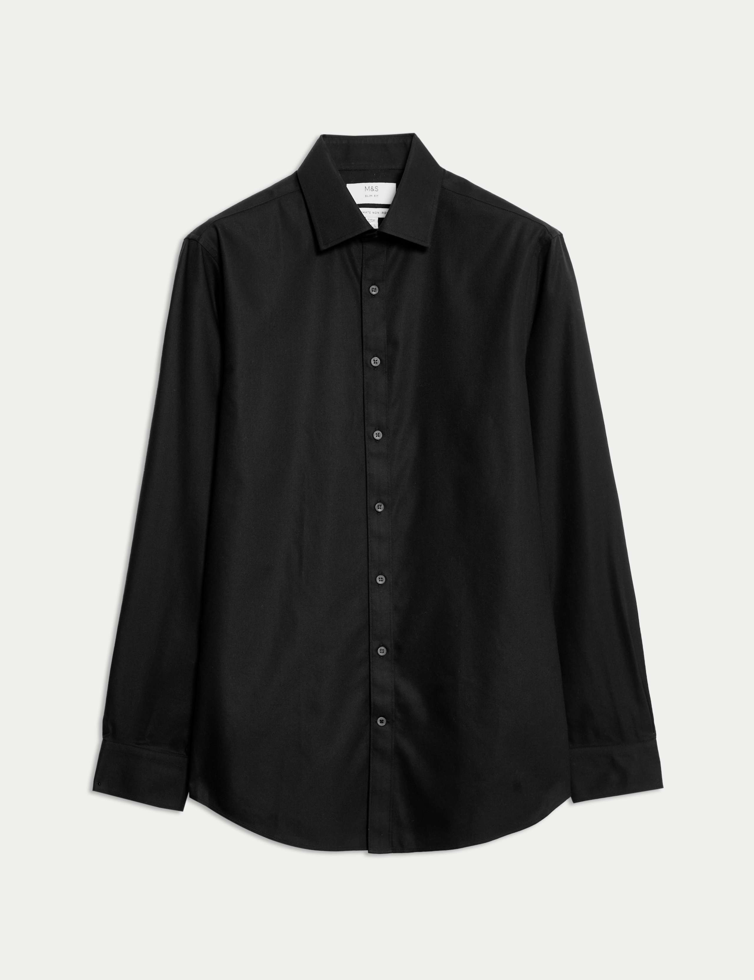 Slim Fit Ultimate Non Iron Cotton Shirt 2 of 8