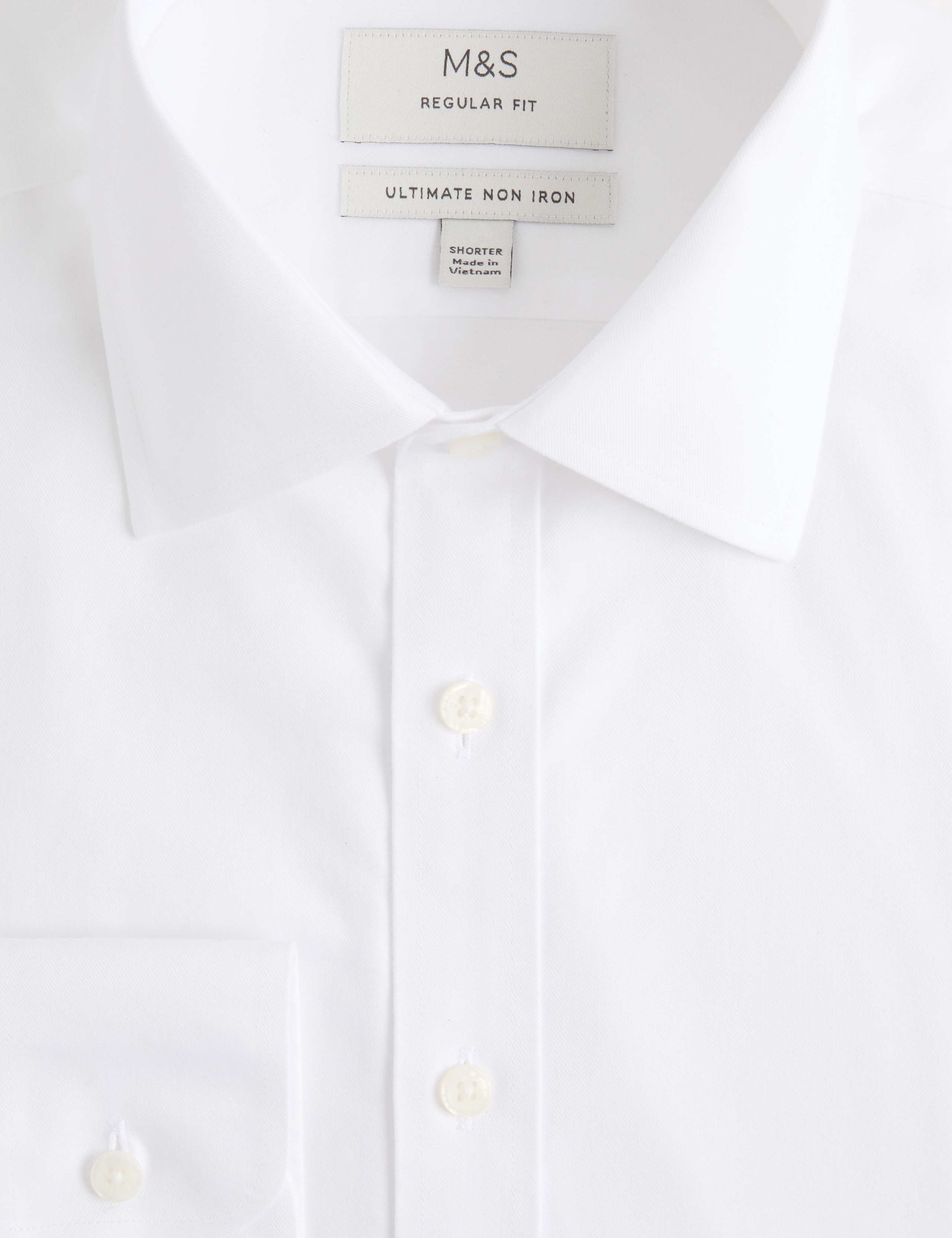 Ultimate Regular Fit Non Iron Pure Cotton Twill Shirt 2 of 2