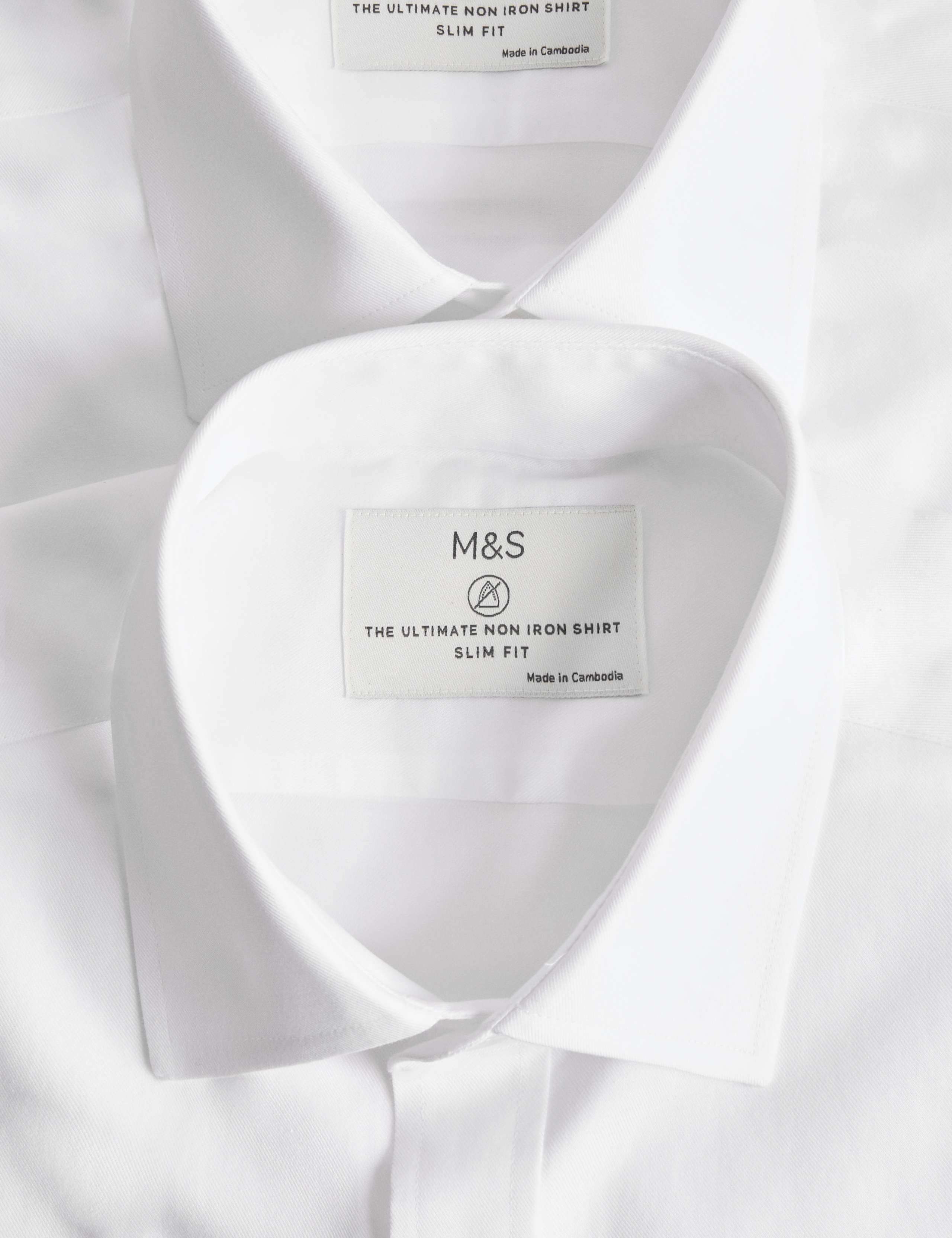 Ultimate 2 Pack Slim Fit Non Iron Shirts 6 of 6