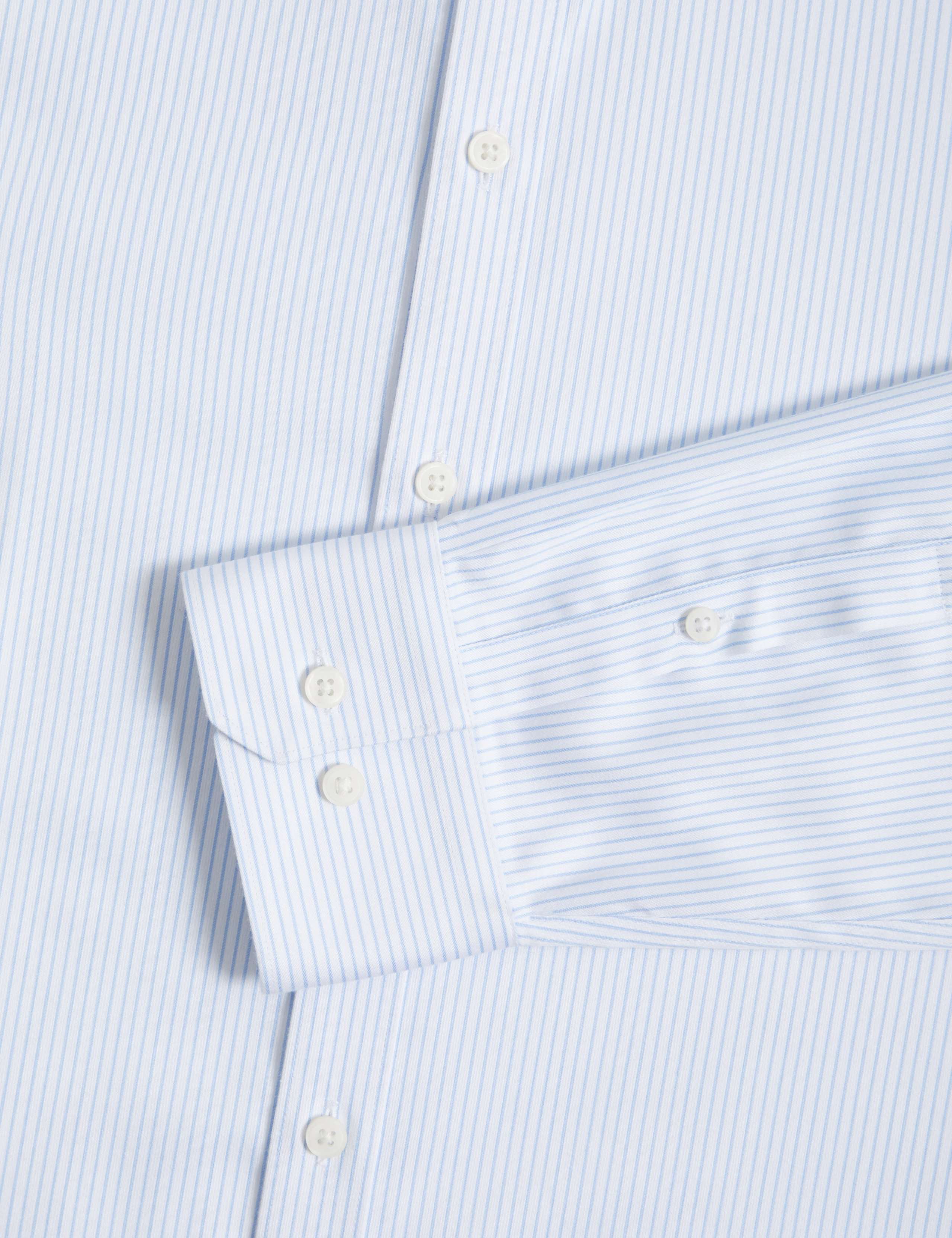 Regular Fit Ultimate Non Iron Cotton Striped Shirt 2 of 2