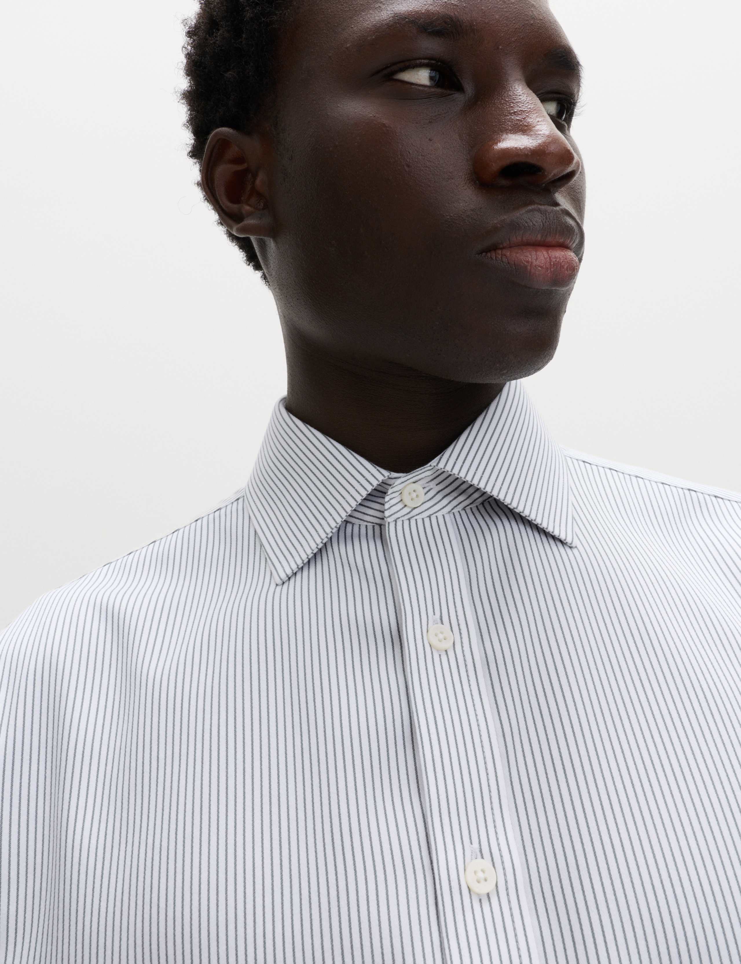 Regular Fit Ultimate Non Iron Cotton Striped Shirt 3 of 7