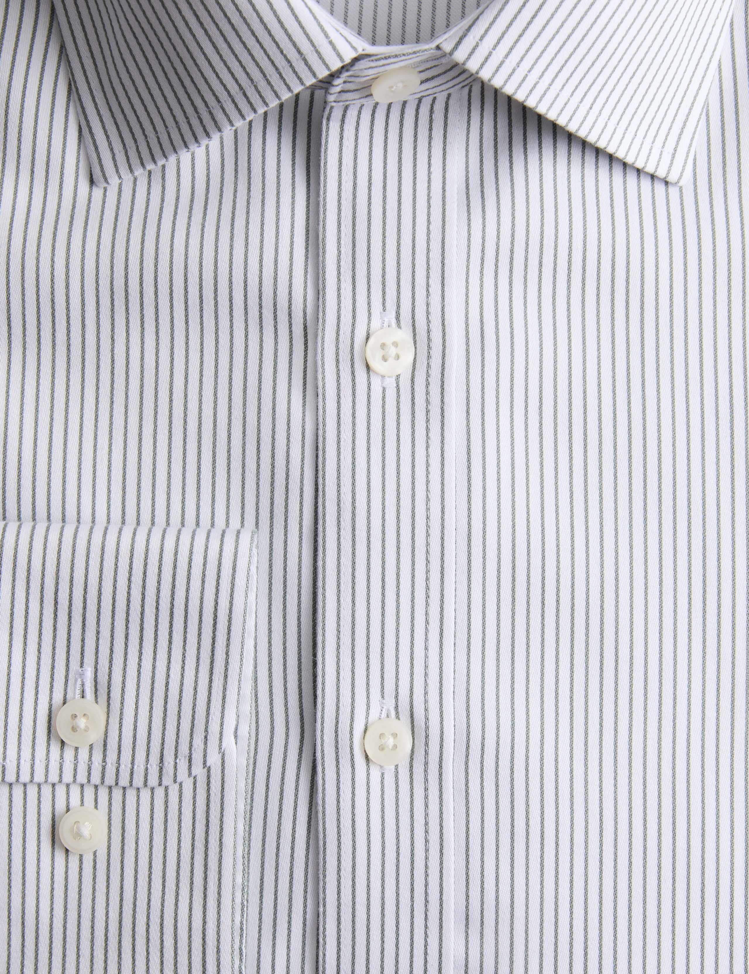 Regular Fit Ultimate Non Iron Cotton Striped Shirt 7 of 7