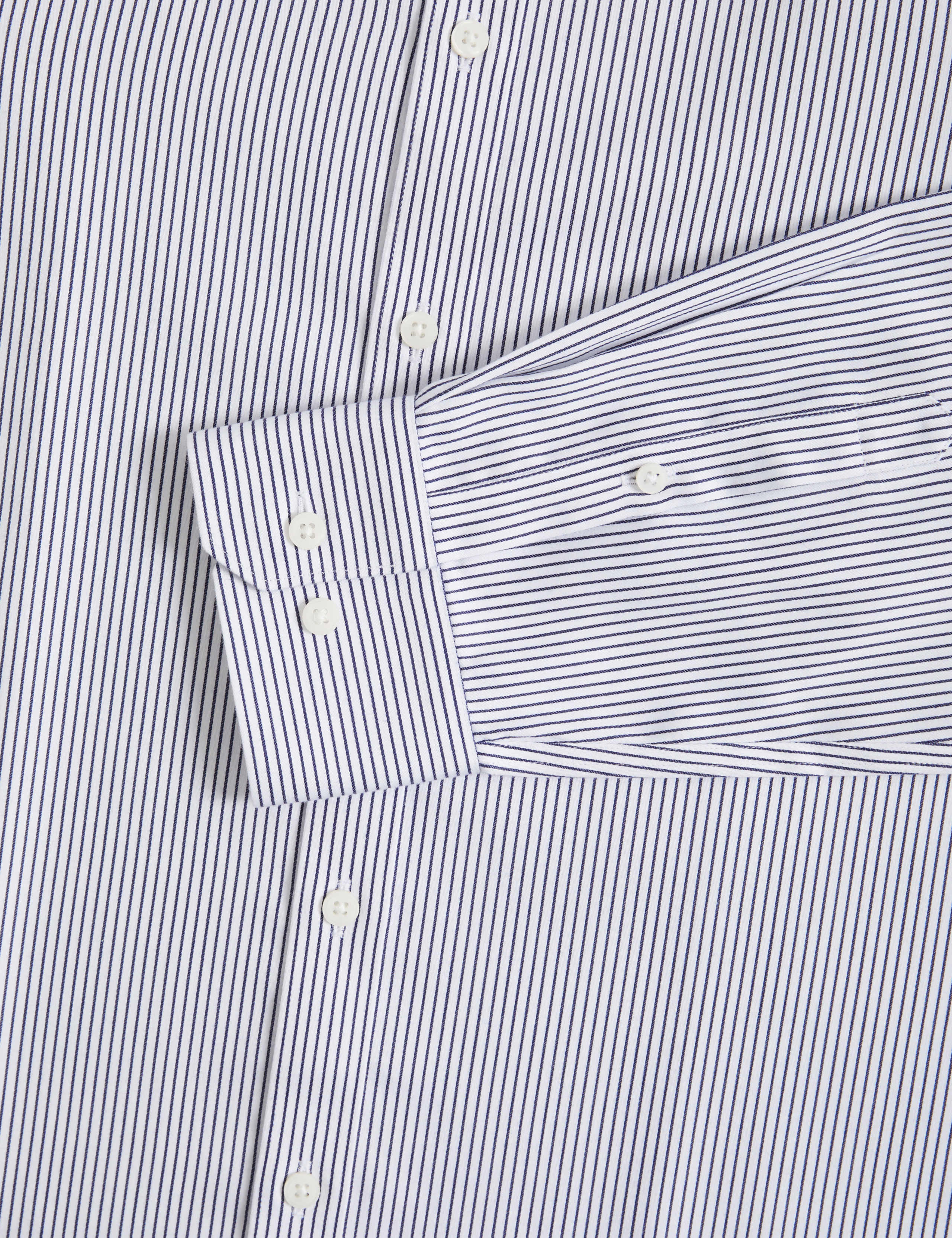 Regular Fit Ultimate Non Iron Cotton Striped Shirt 3 of 6