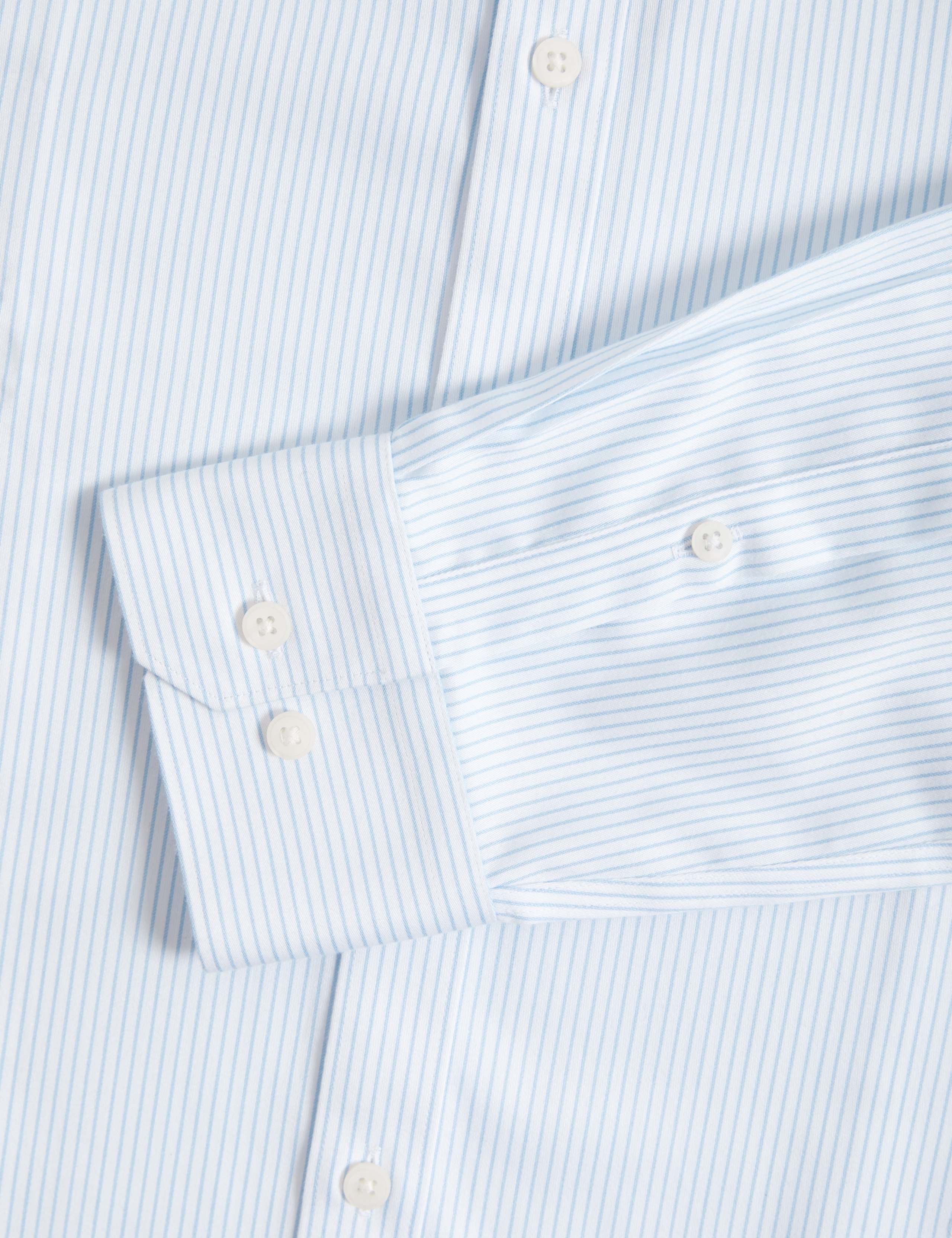 Slim Fit Ultimate Non Iron Cotton Striped Shirt 2 of 6