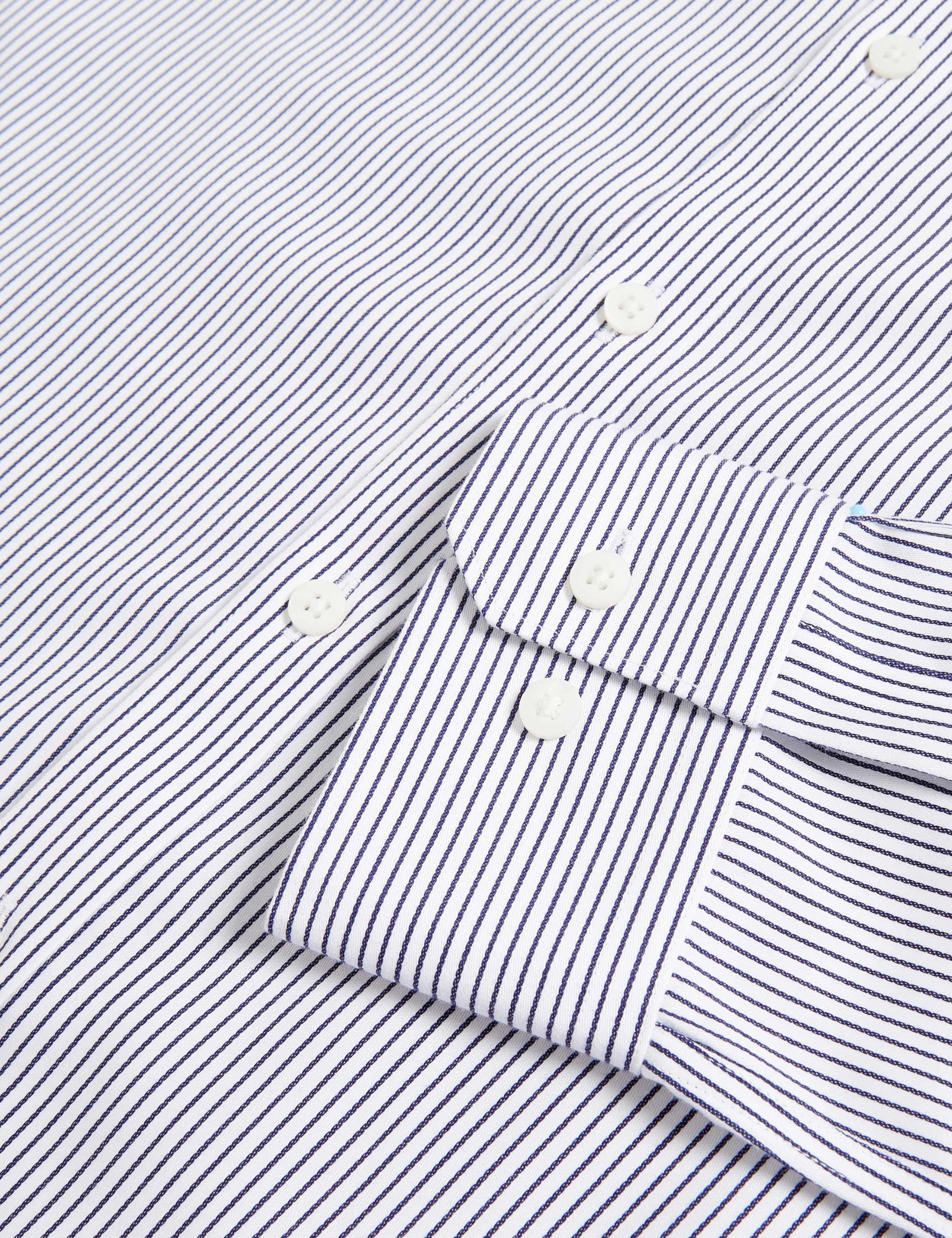 Slim Fit Ultimate Non Iron Cotton Striped Shirt 3 of 7