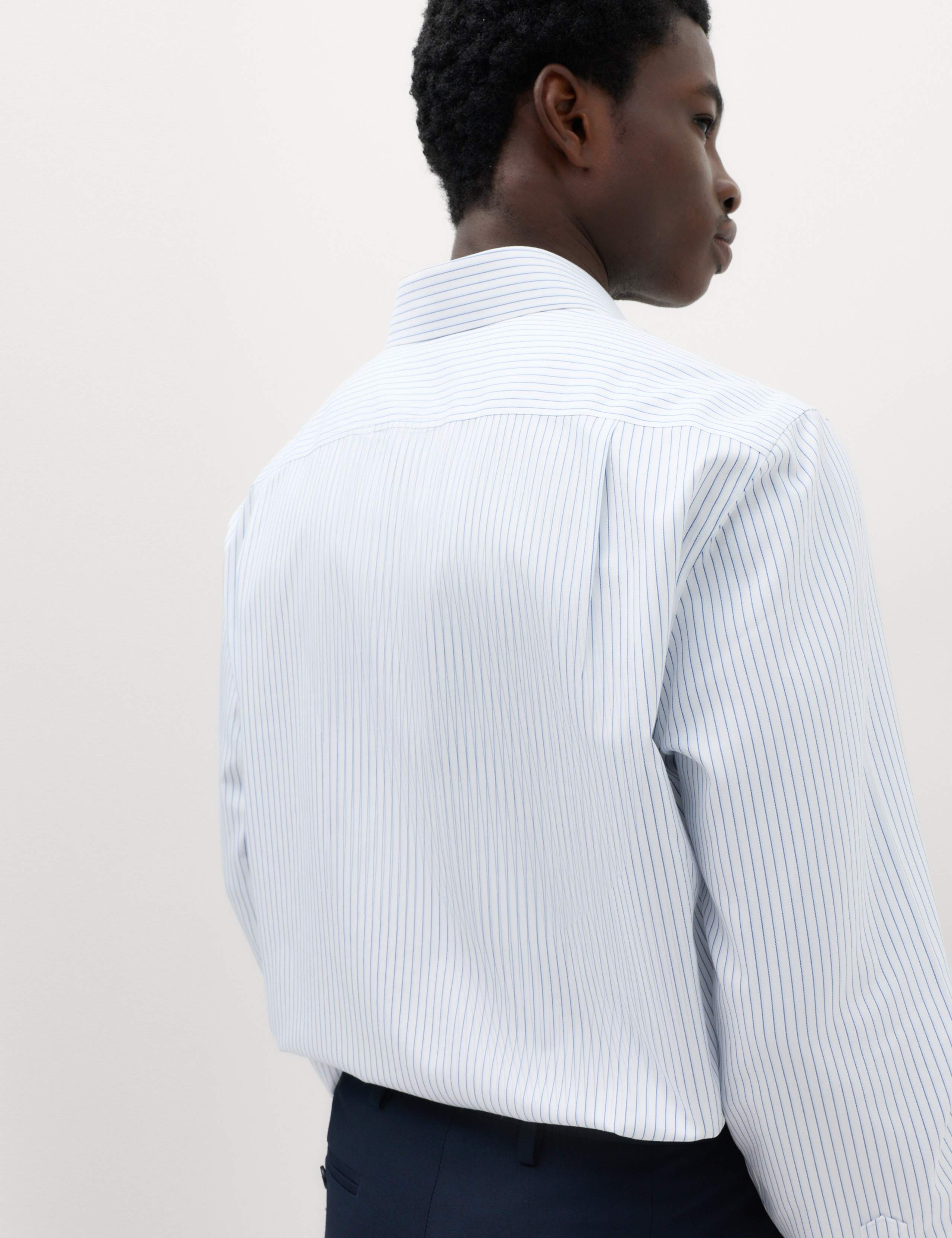 Regular Fit UItimate Non Iron Pure Cotton Striped Shirt 4 of 6