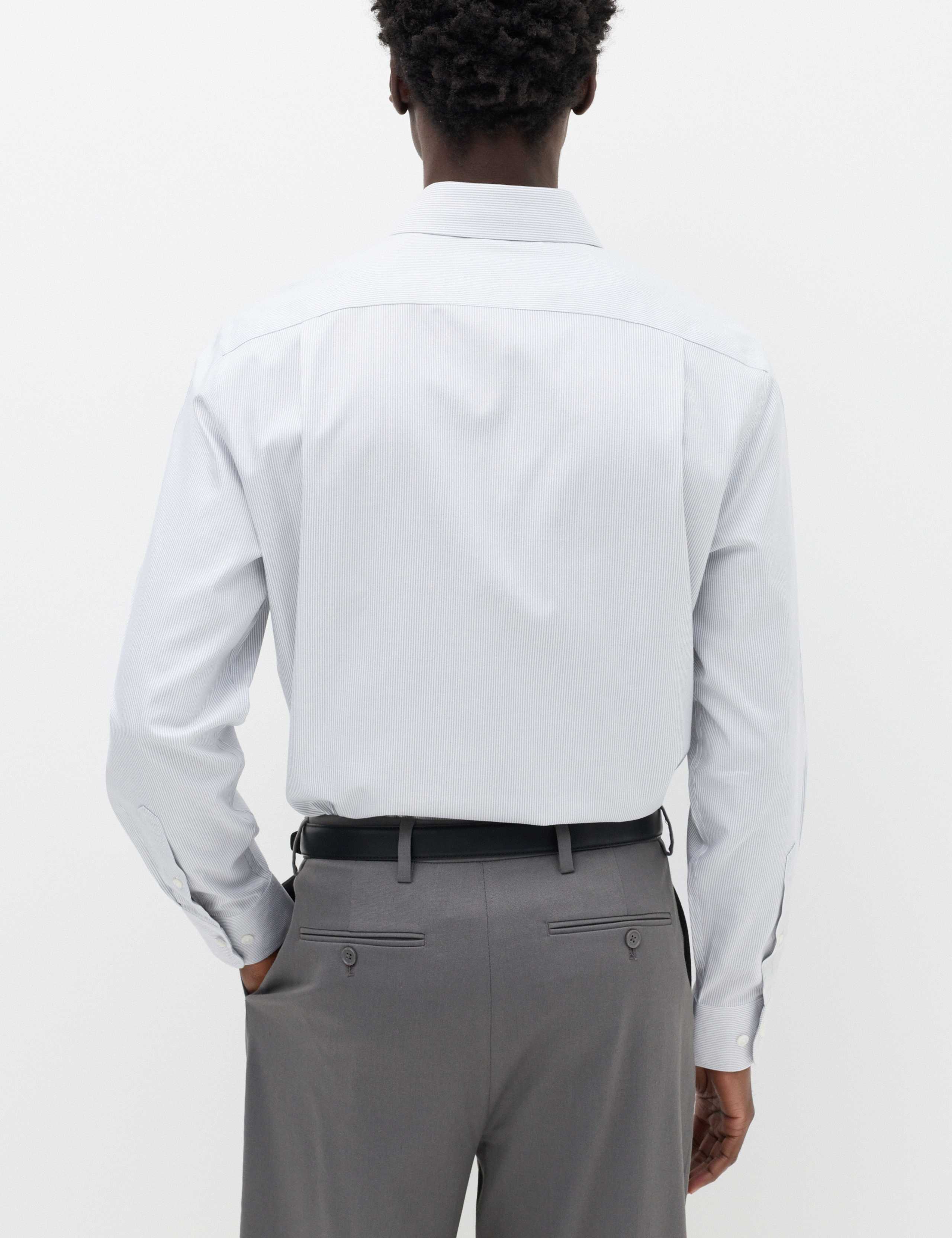 Regular Fit Ultimate Non Iron Striped Shirt 4 of 6