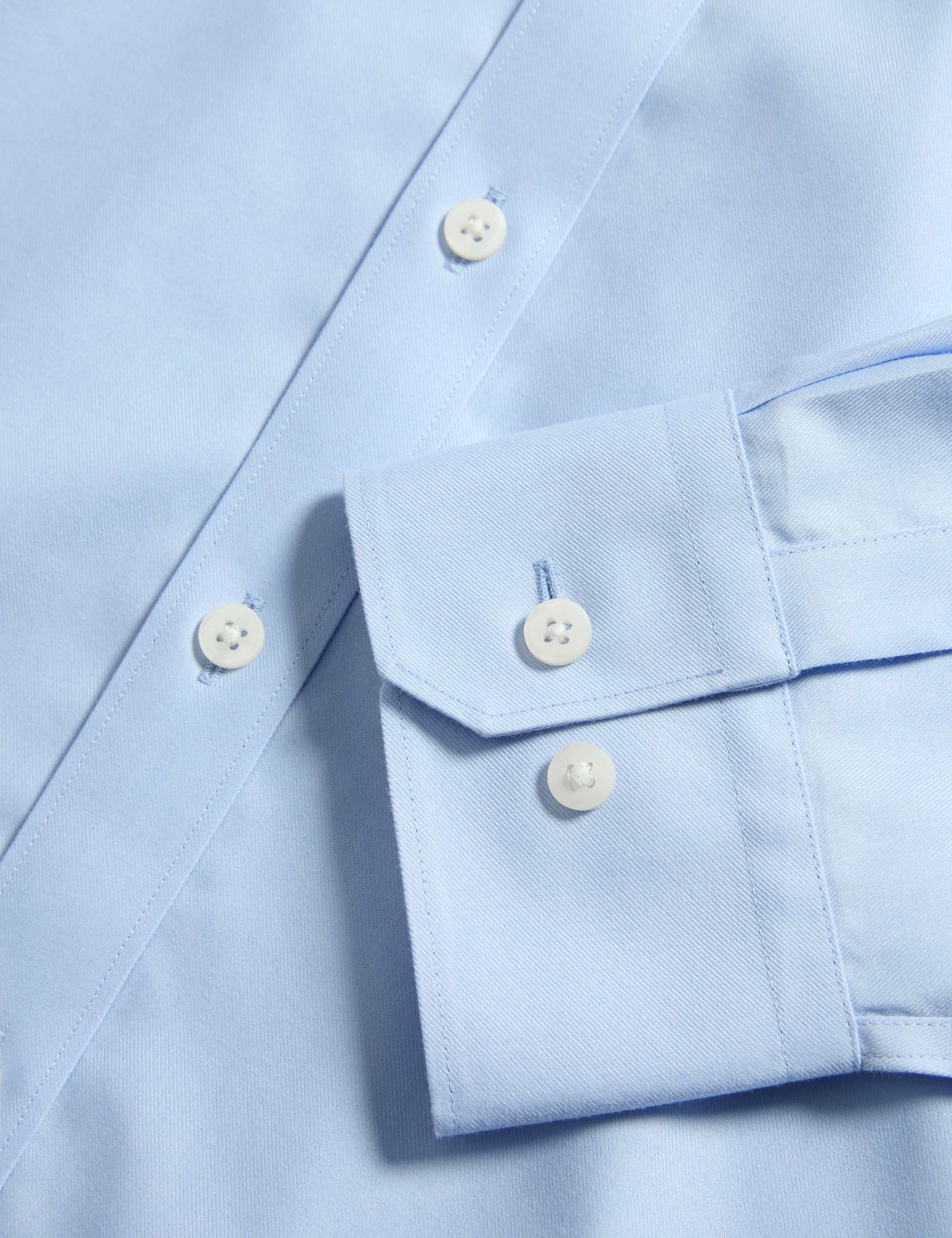 The Ultimate Slim Fit Non Iron Pure Cotton Shirt 3 of 6