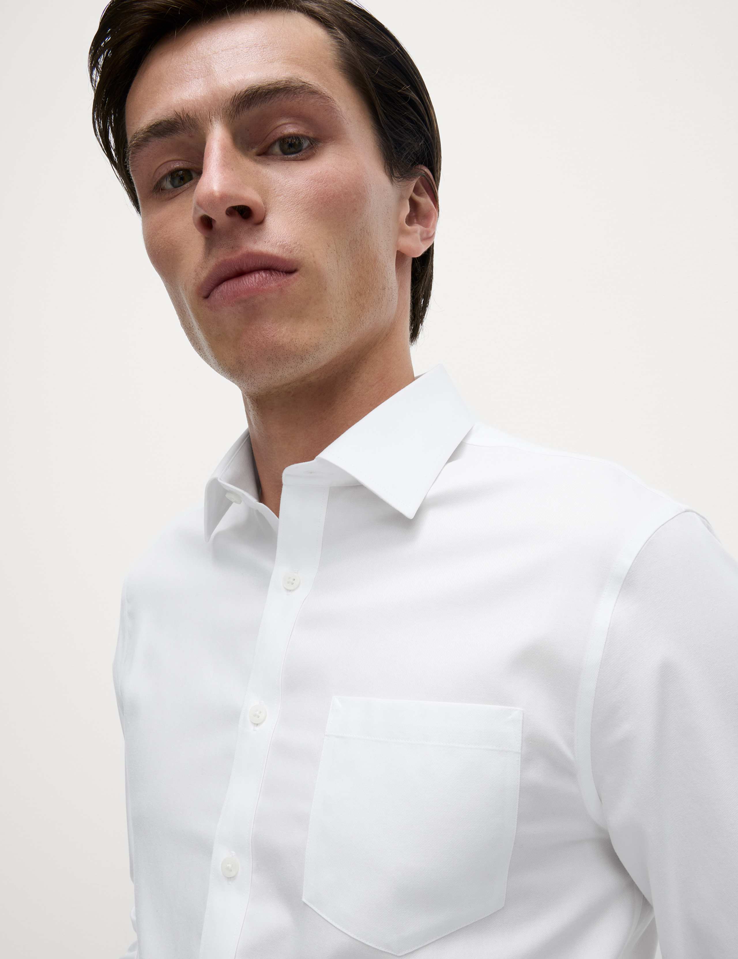 Slim Fit Ultimate Non Iron Pure Cotton Shirt 4 of 6