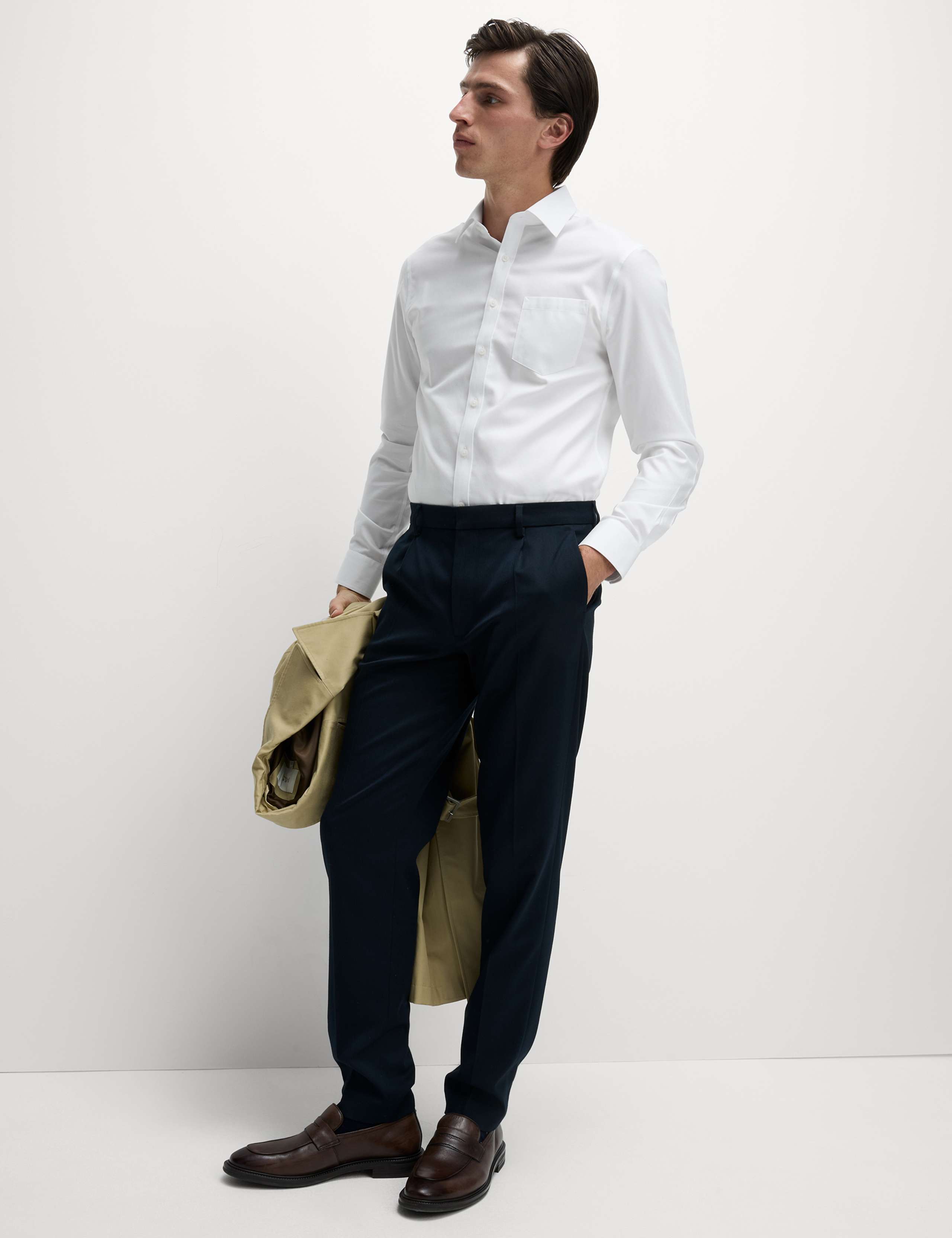 Slim Fit Ultimate Non Iron Pure Cotton Shirt 6 of 6