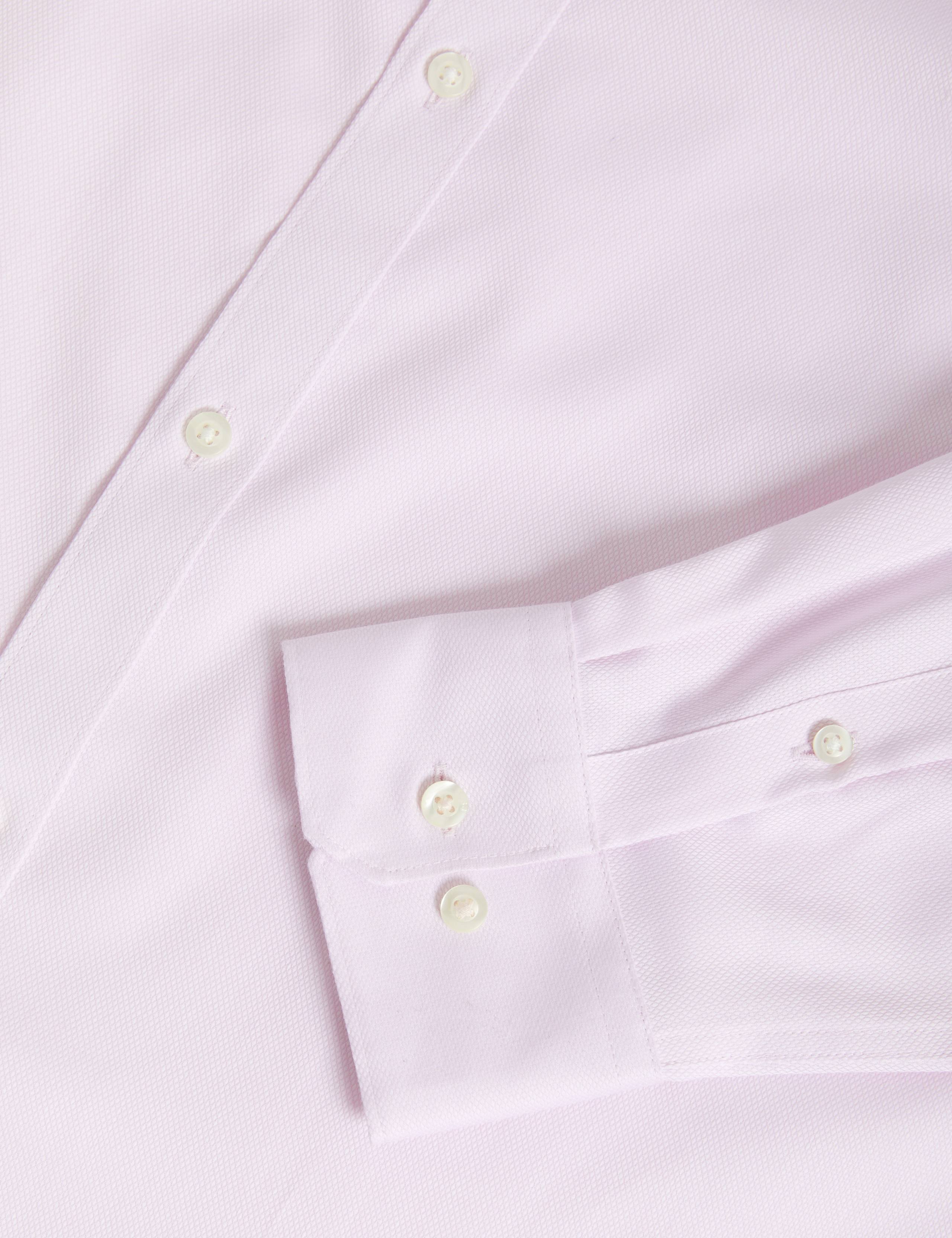 Regular Fit Easy Iron Pure Cotton Textured Shirt 3 of 6