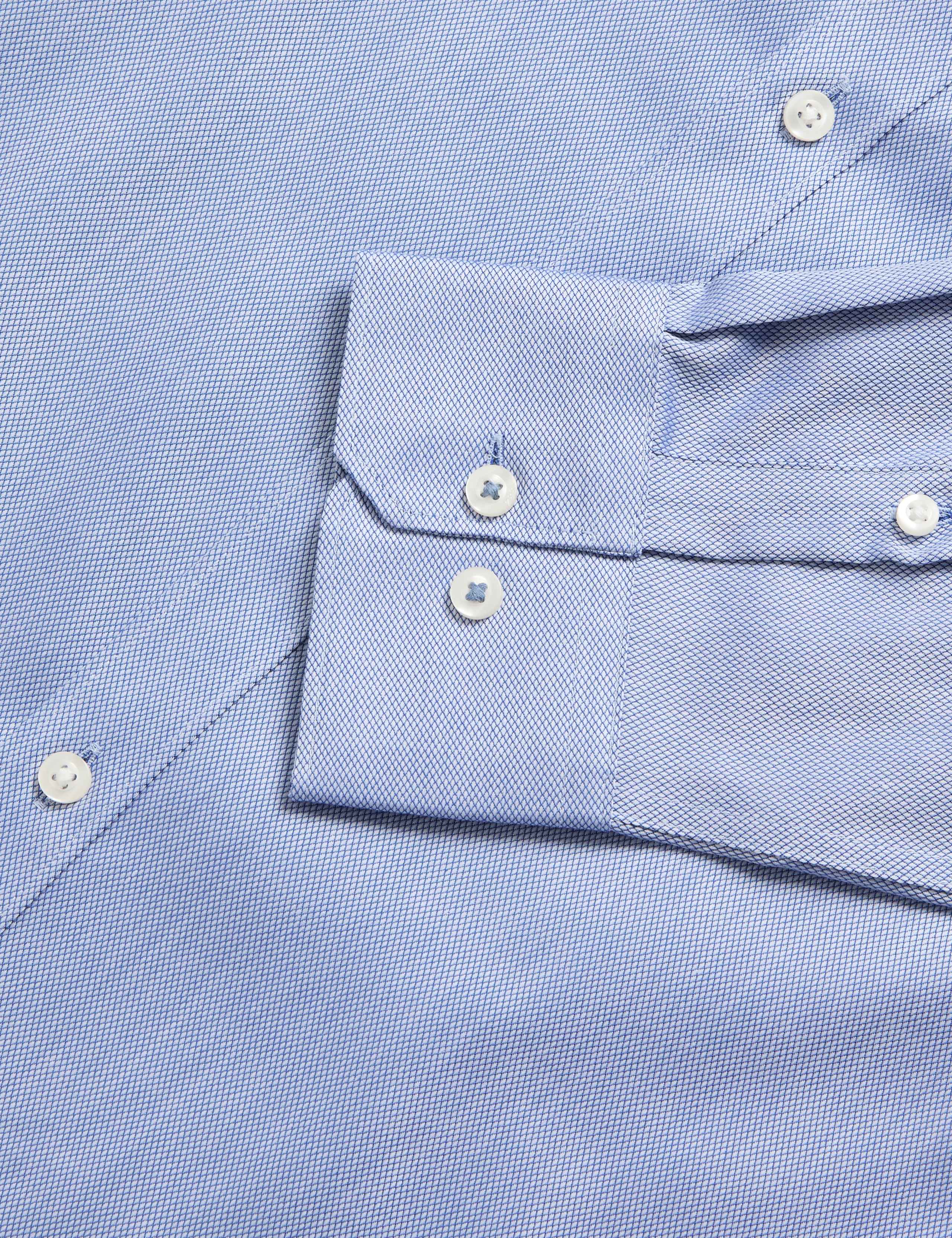 Regular Fit Easy Iron Pure Cotton Textured Shirt 3 of 7
