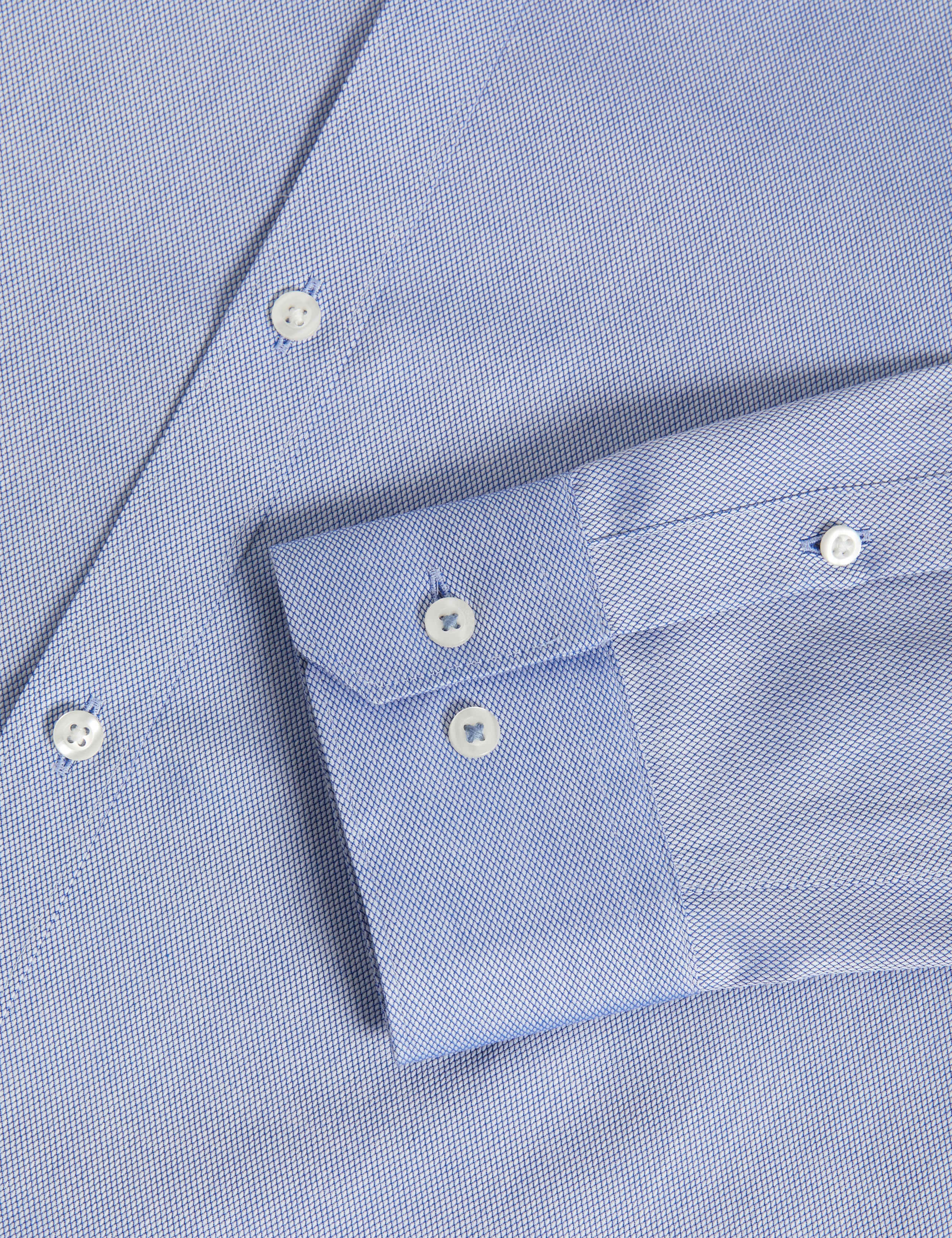 Regular Fit Easy Iron Pure Cotton Textured Shirt 7 of 7