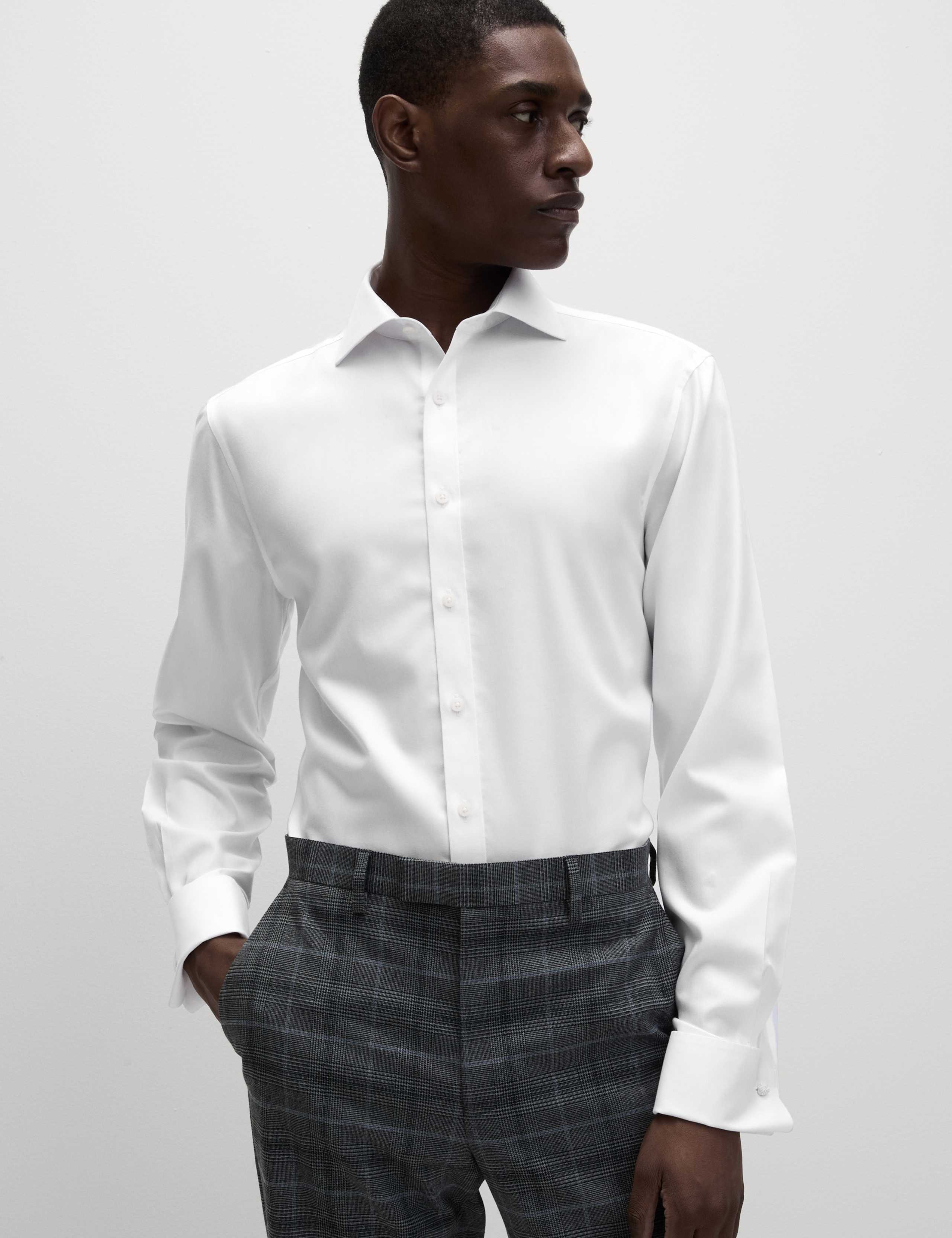 Ultimate Non Iron Regular Fit Pure Cotton Shirt 1 of 8