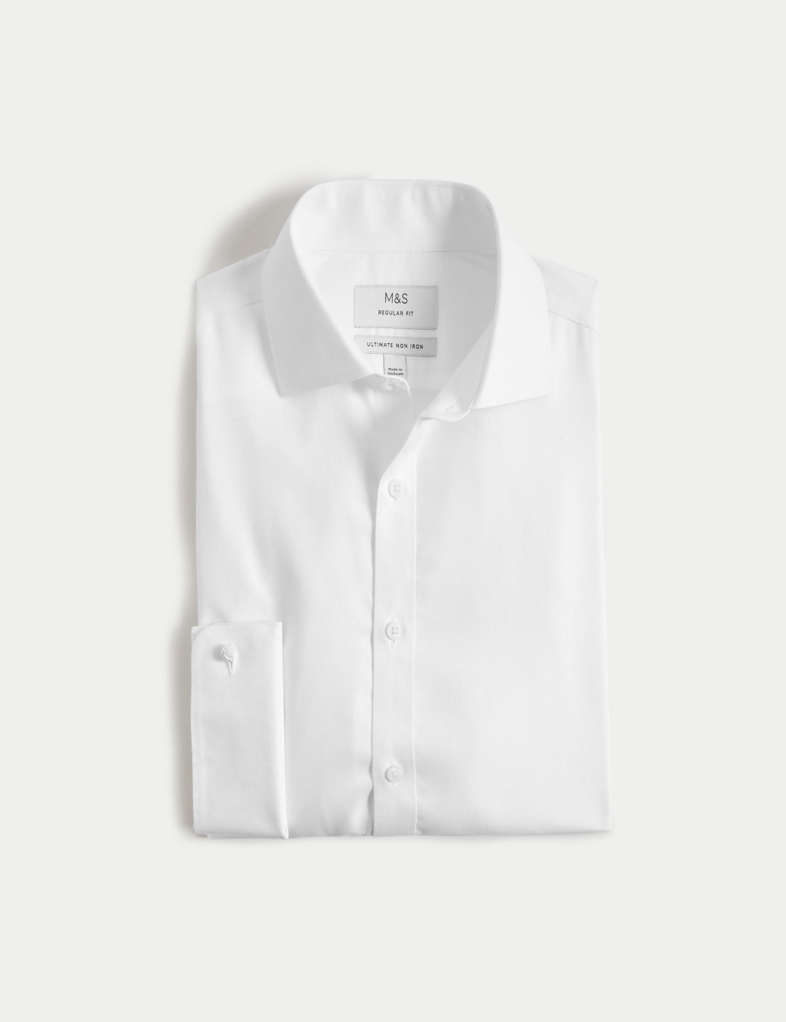Regular Fit Ultimate Non Iron Pure Cotton Shirt 2 of 8