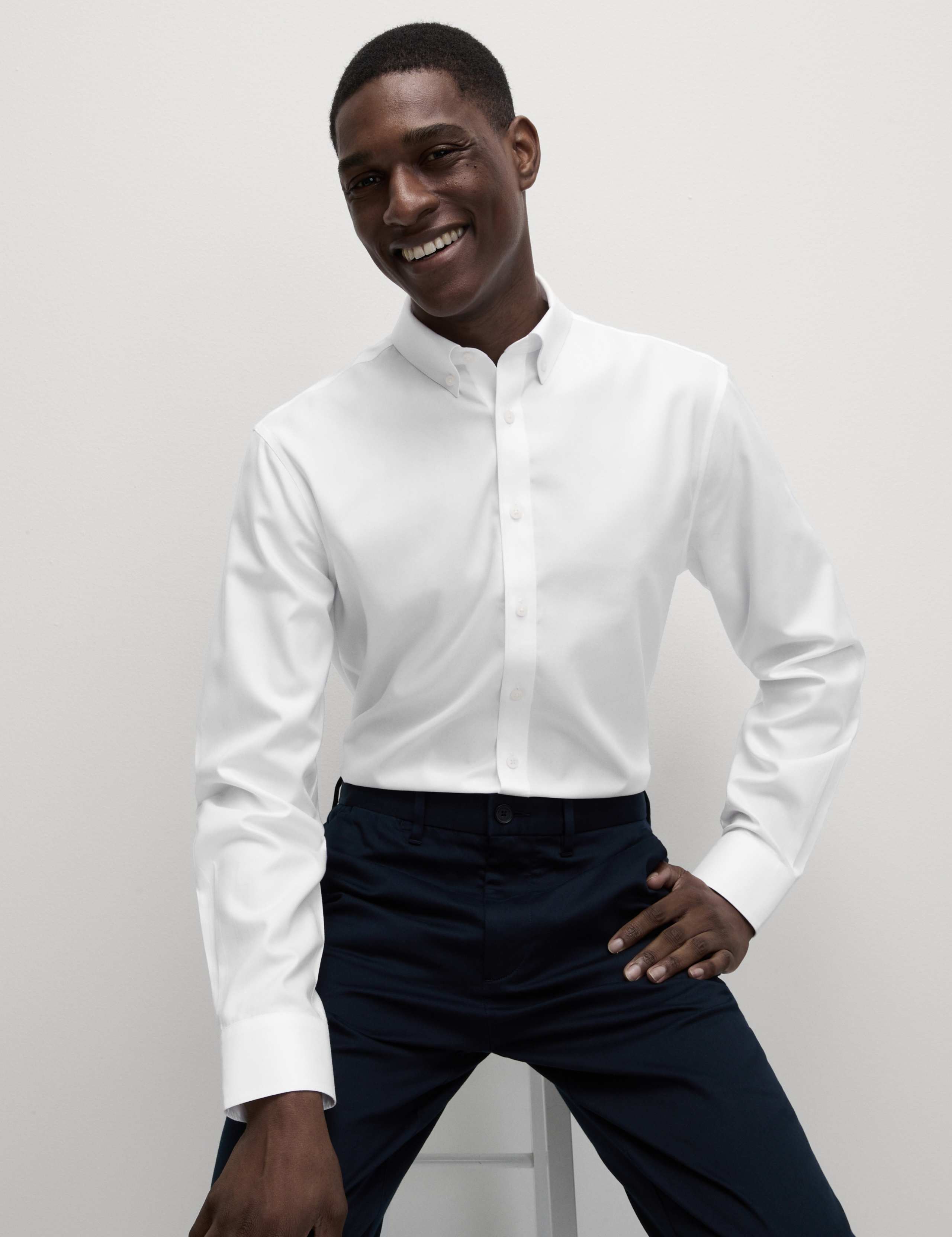 Regular Fit Ultimate Non Iron Pure Cotton Shirt 1 of 7